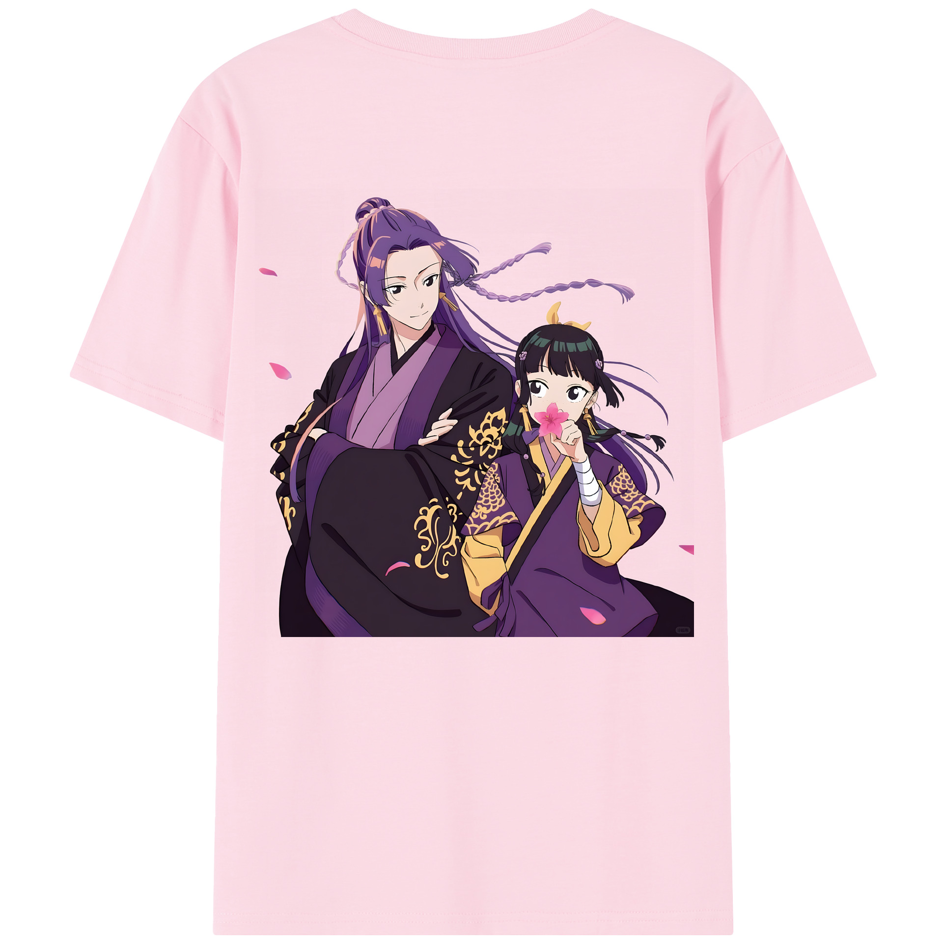 （画像用） 薬屋のひとりごと The Apothecary Diaries 綿100％半袖Tシャツ（背面プリント）