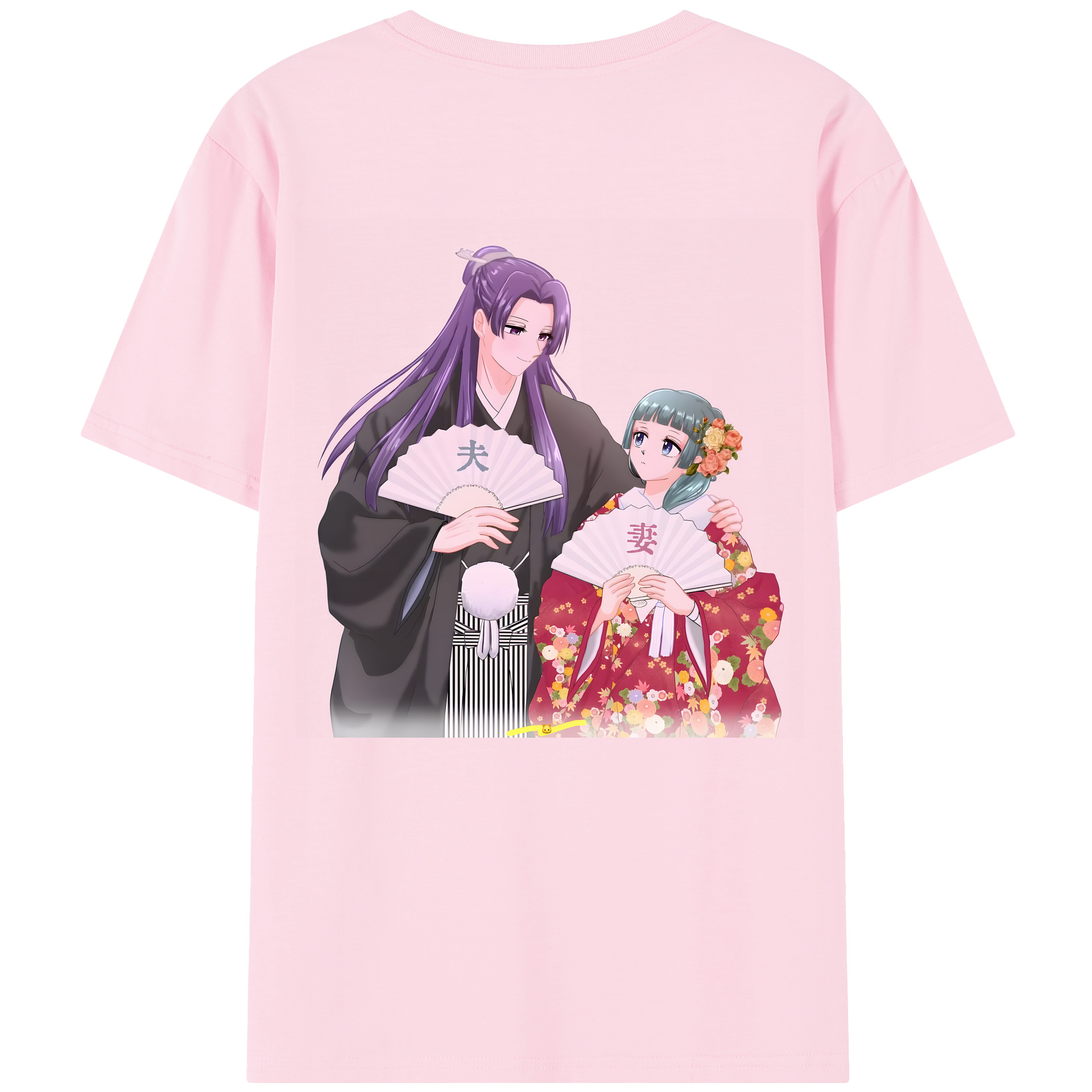 （画像用） 薬屋のひとりごと The Apothecary Diaries 綿100％半袖Tシャツ（背面プリント）