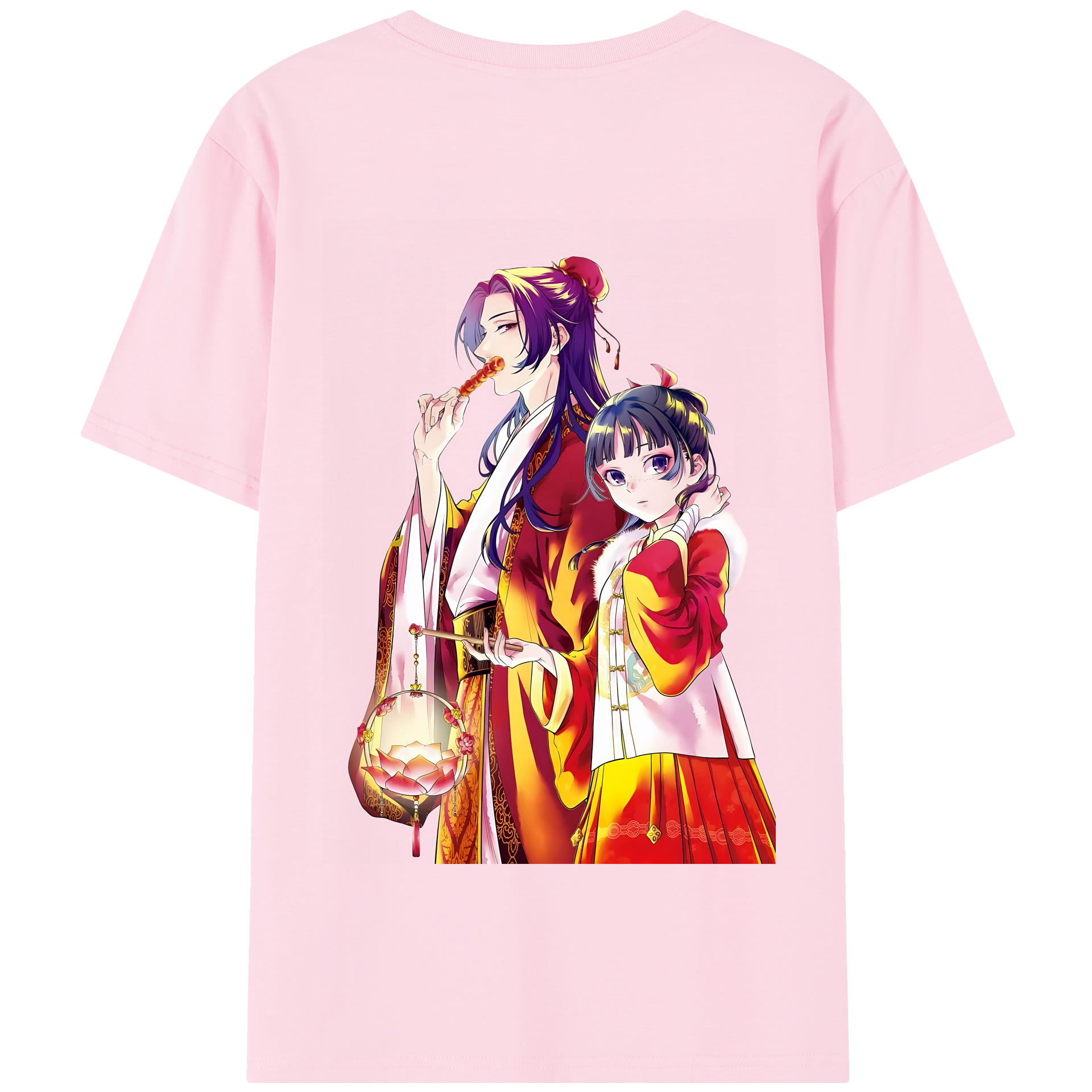 （画像用） 薬屋のひとりごと The Apothecary Diaries 綿100％半袖Tシャツ（背面プリント）