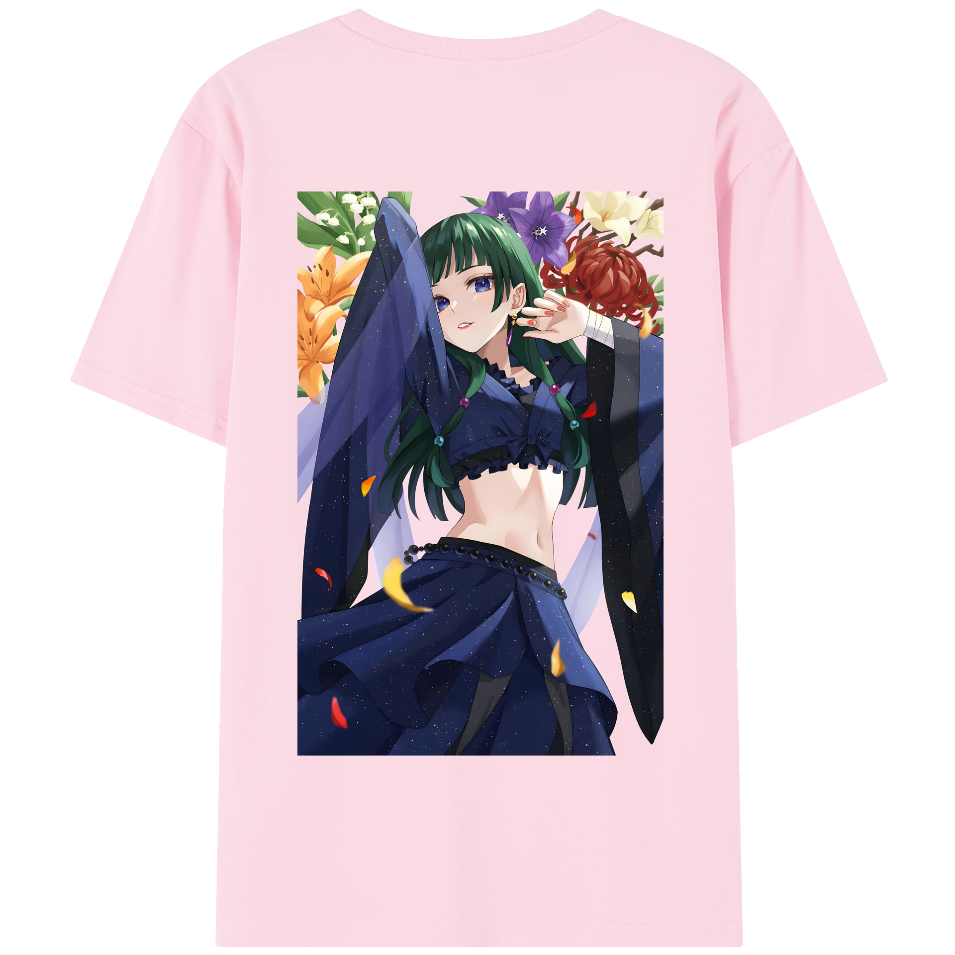 （画像用） 薬屋のひとりごと The Apothecary Diaries 綿100％半袖Tシャツ（背面プリント）