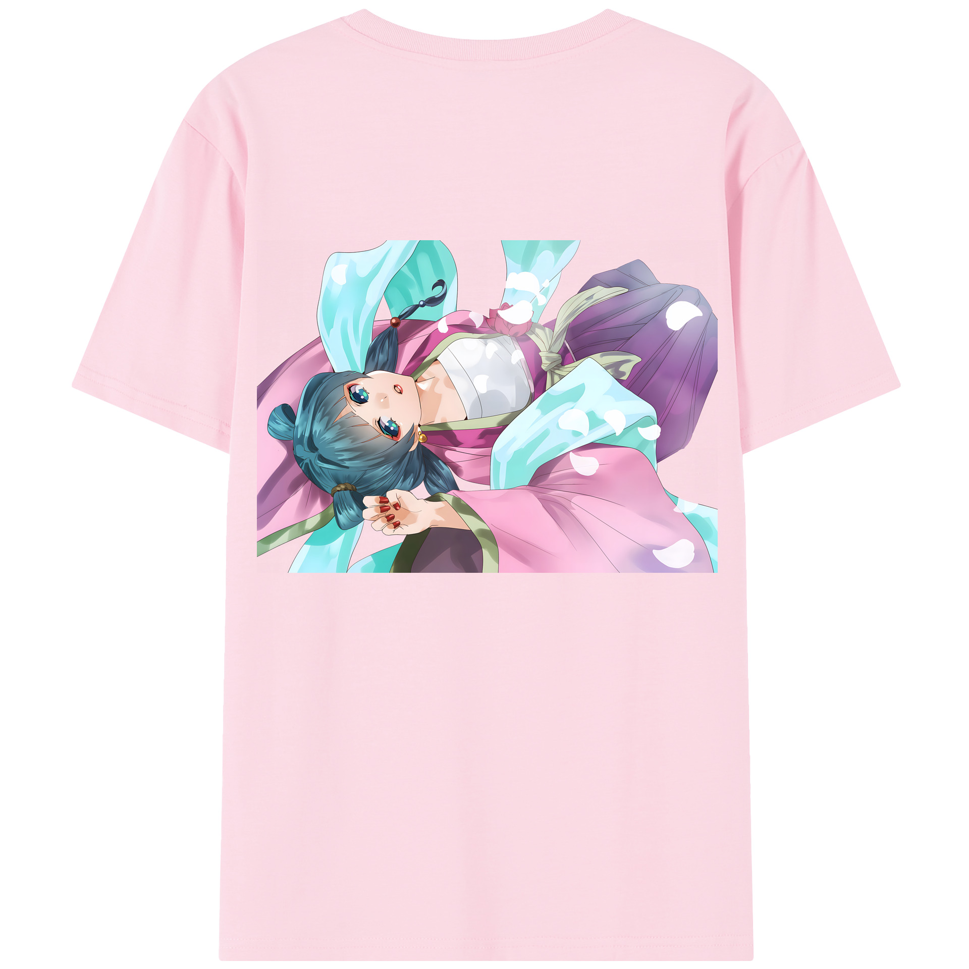 （画像用） 薬屋のひとりごと The Apothecary Diaries 綿100％半袖Tシャツ（背面プリント）
