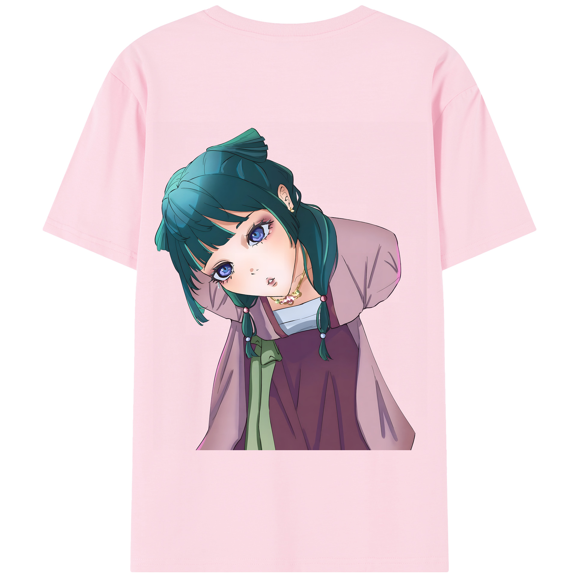 （画像用） 薬屋のひとりごと The Apothecary Diaries 綿100％半袖Tシャツ（背面プリント）