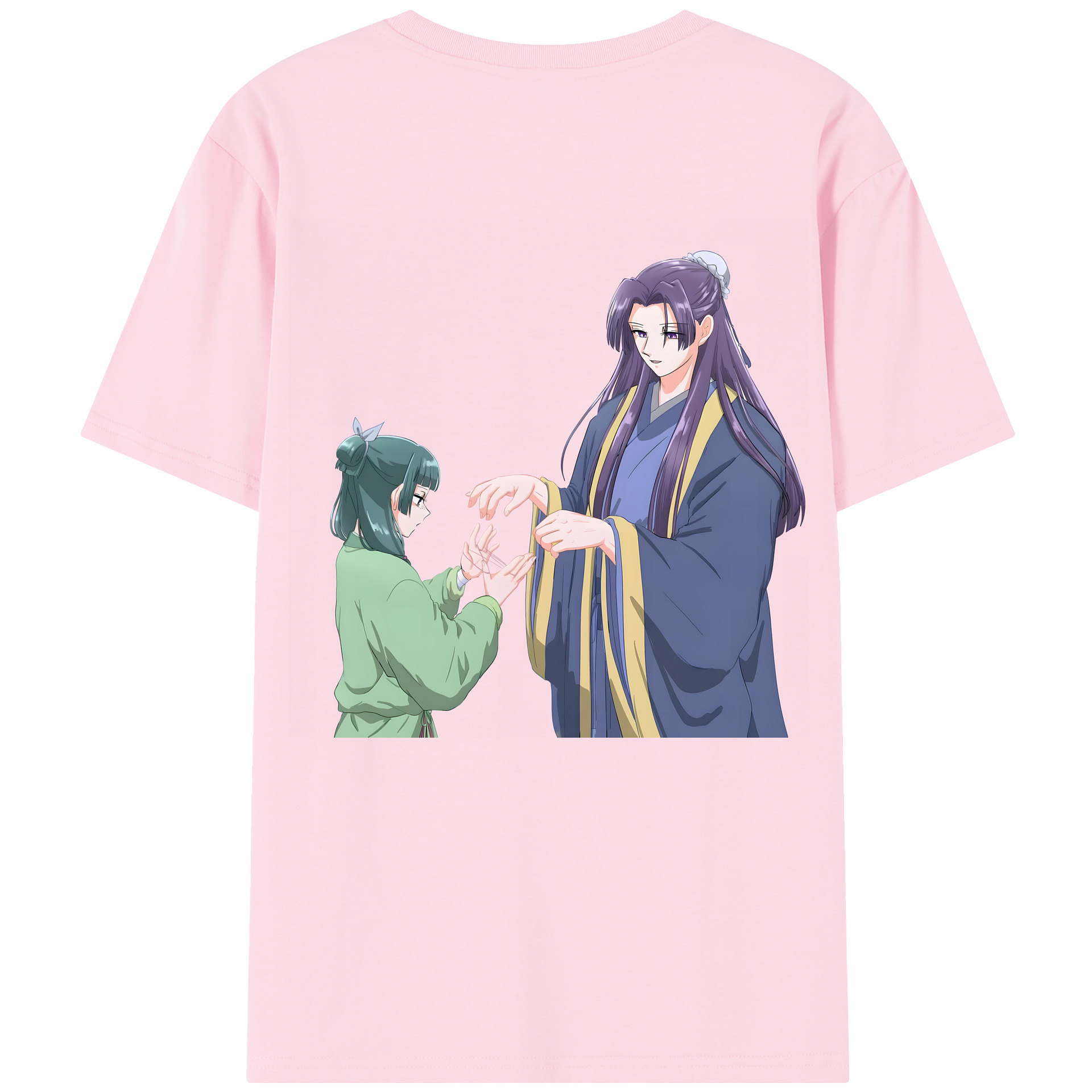 （画像用） 薬屋のひとりごと The Apothecary Diaries 綿100％半袖Tシャツ（背面プリント）
