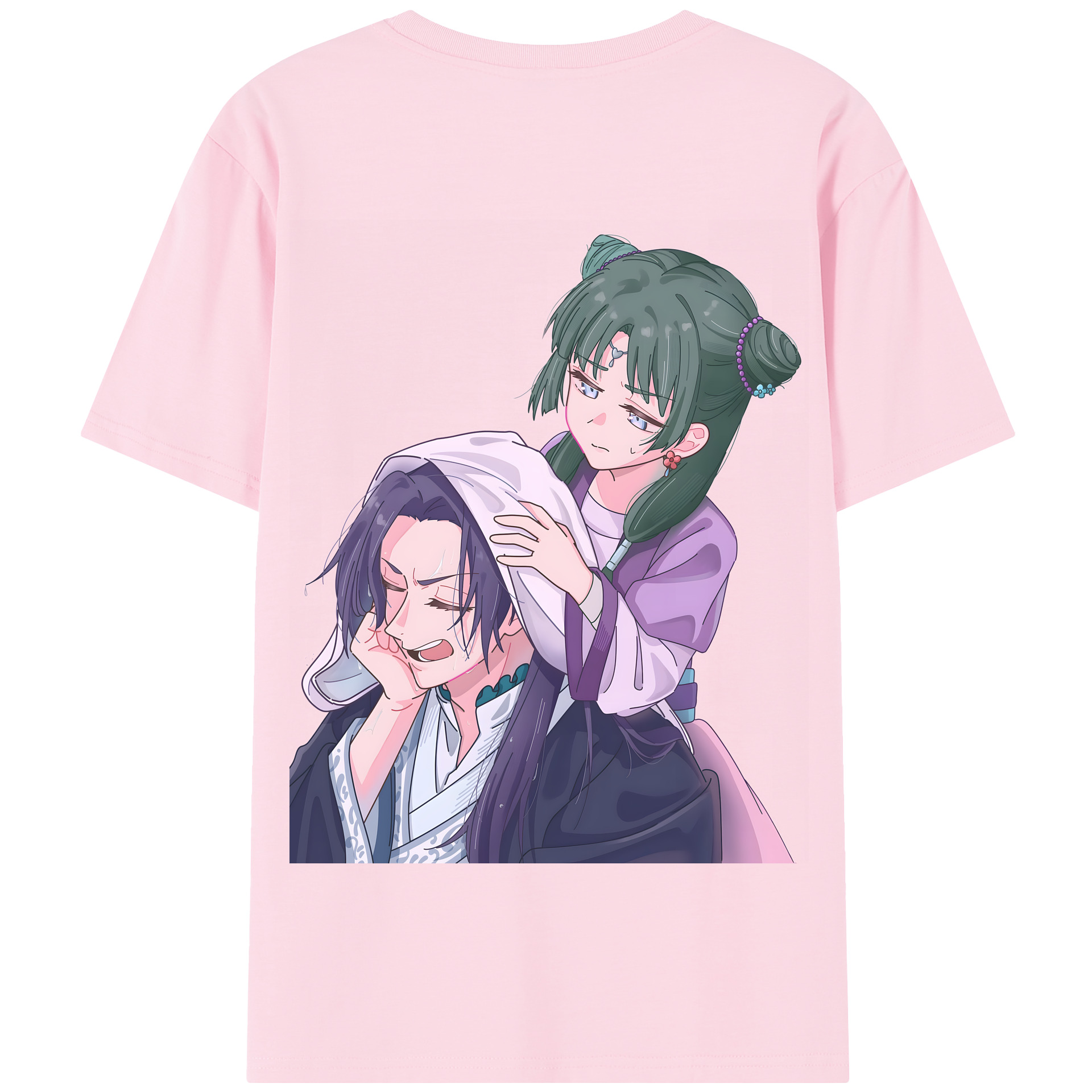 （画像用） 薬屋のひとりごと The Apothecary Diaries 綿100％半袖Tシャツ（背面プリント）
