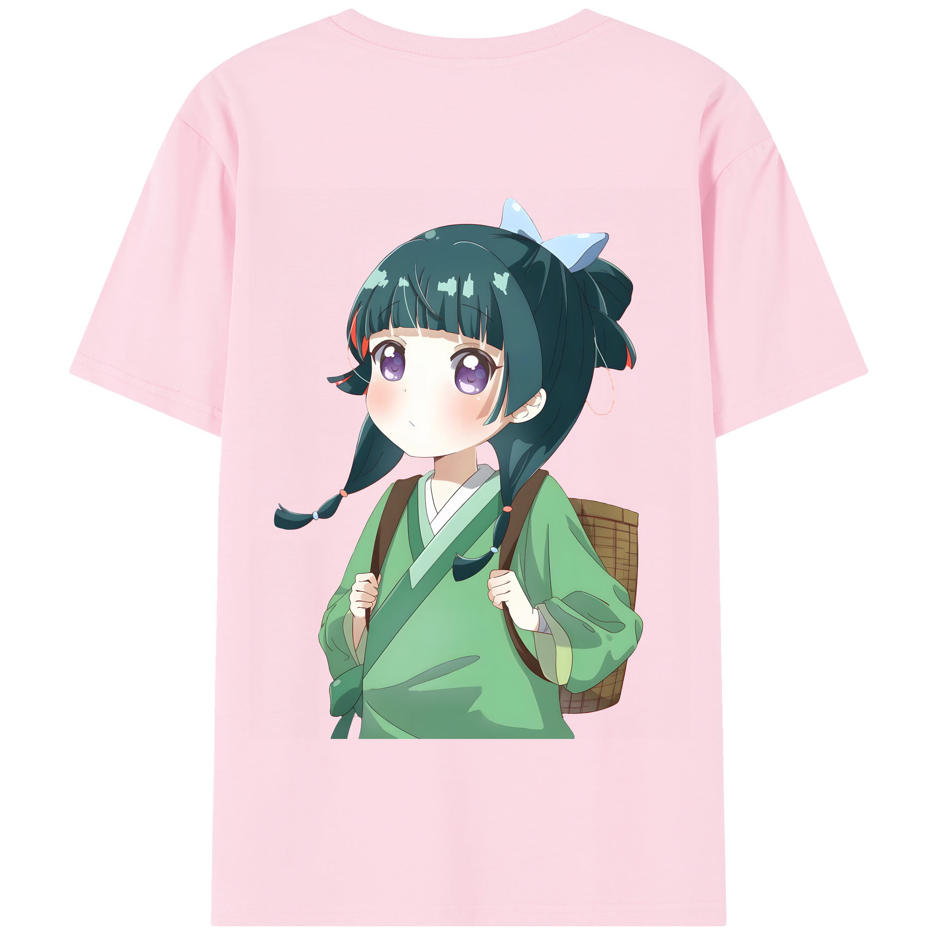 （画像用） 薬屋のひとりごと The Apothecary Diaries 綿100％半袖Tシャツ（背面プリント）