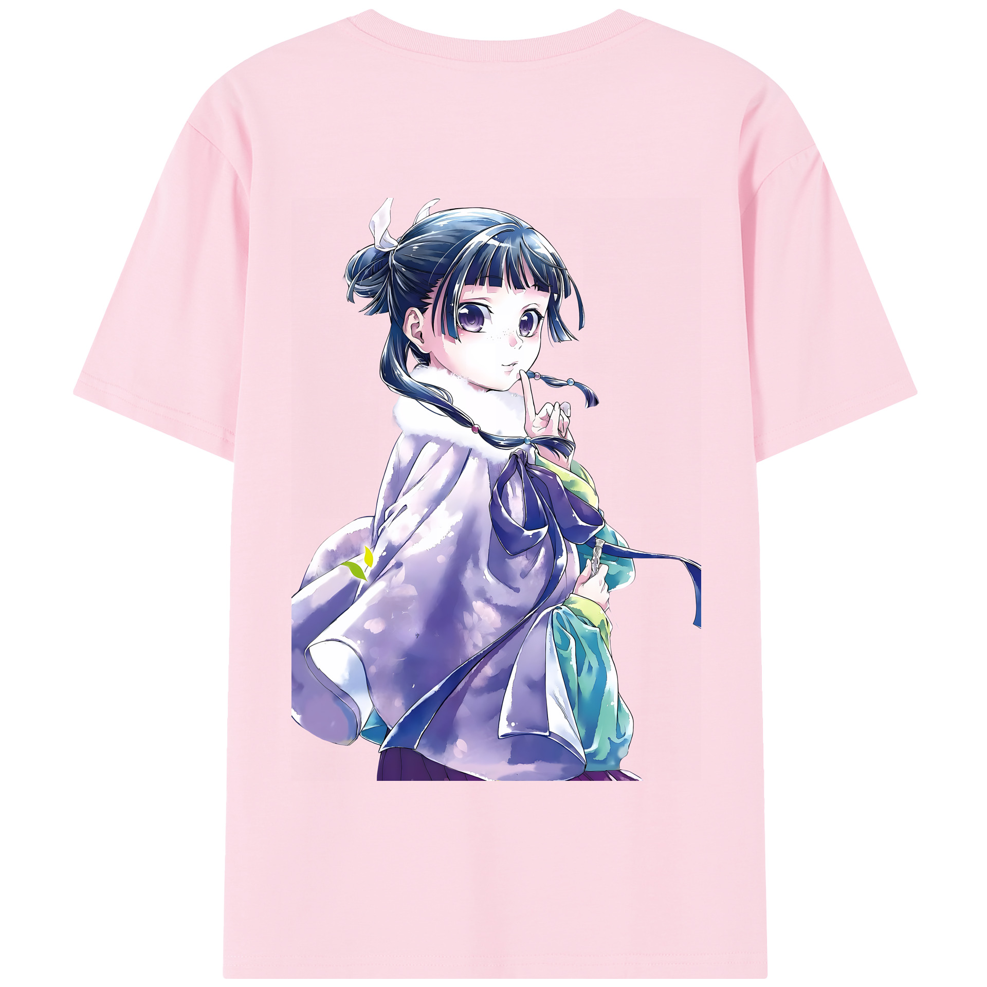 （画像用） 薬屋のひとりごと The Apothecary Diaries 綿100％半袖Tシャツ（背面プリント）