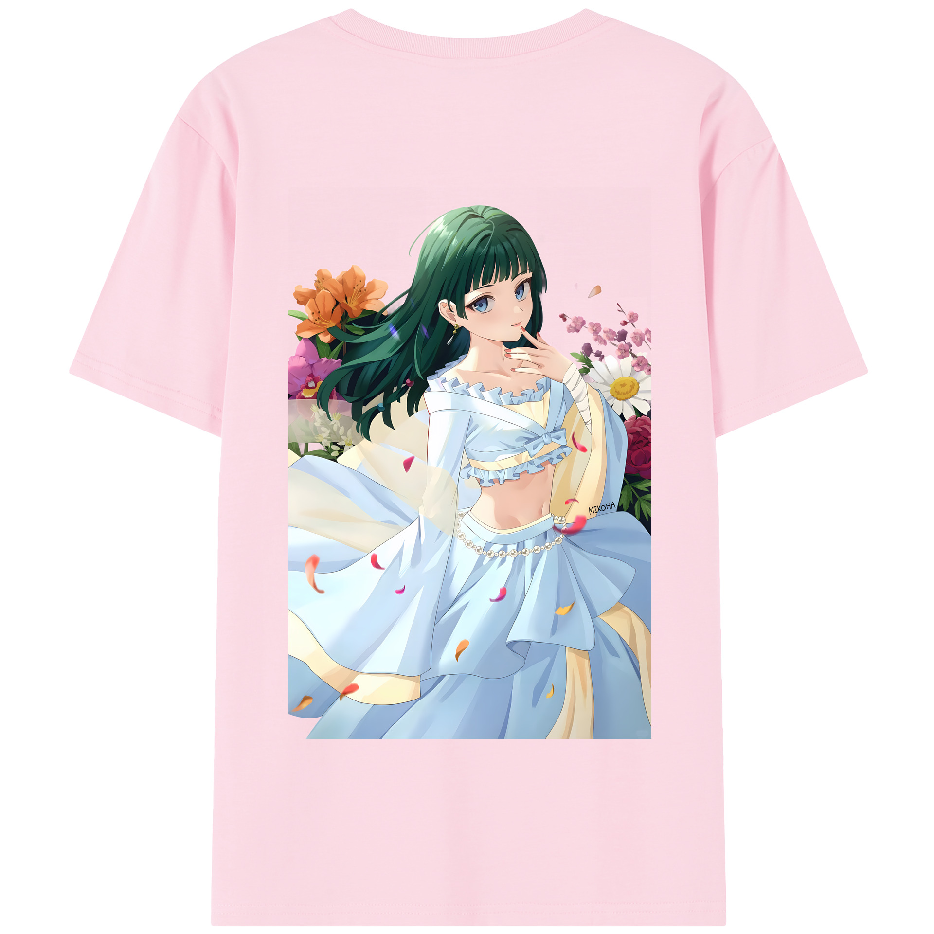 （画像用） 薬屋のひとりごと The Apothecary Diaries 綿100％半袖Tシャツ（背面プリント）