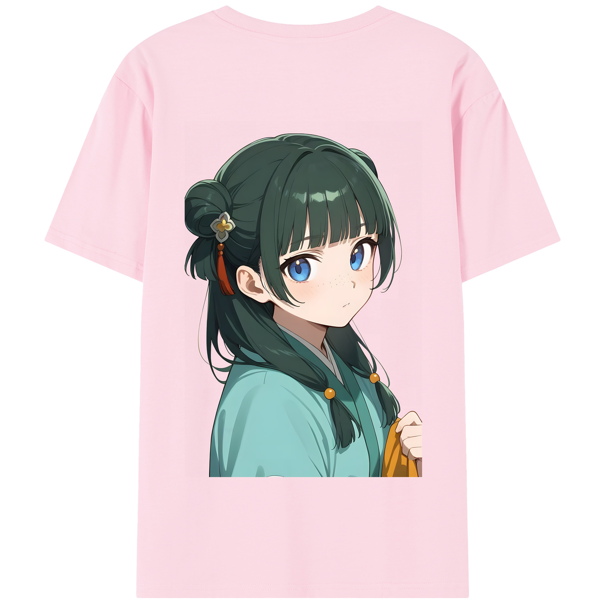（画像用） 薬屋のひとりごと The Apothecary Diaries 綿100％半袖Tシャツ（背面プリント）