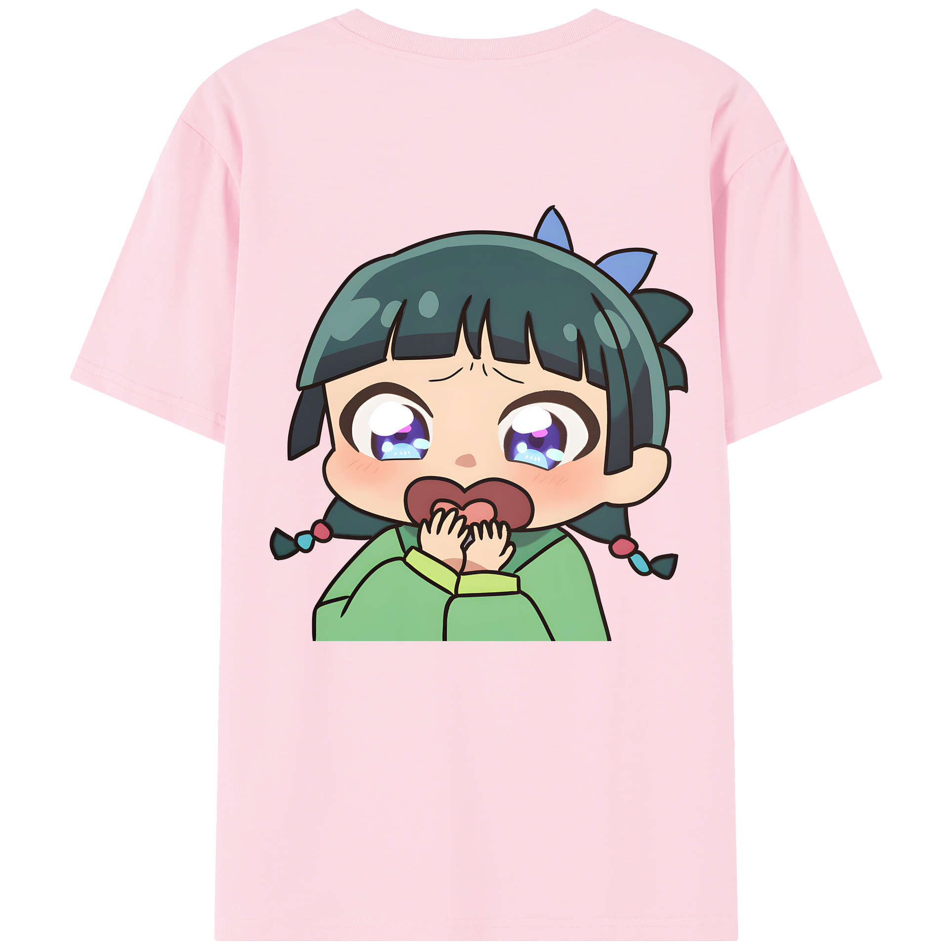 （画像用） 薬屋のひとりごと The Apothecary Diaries 綿100％半袖Tシャツ（背面プリント）