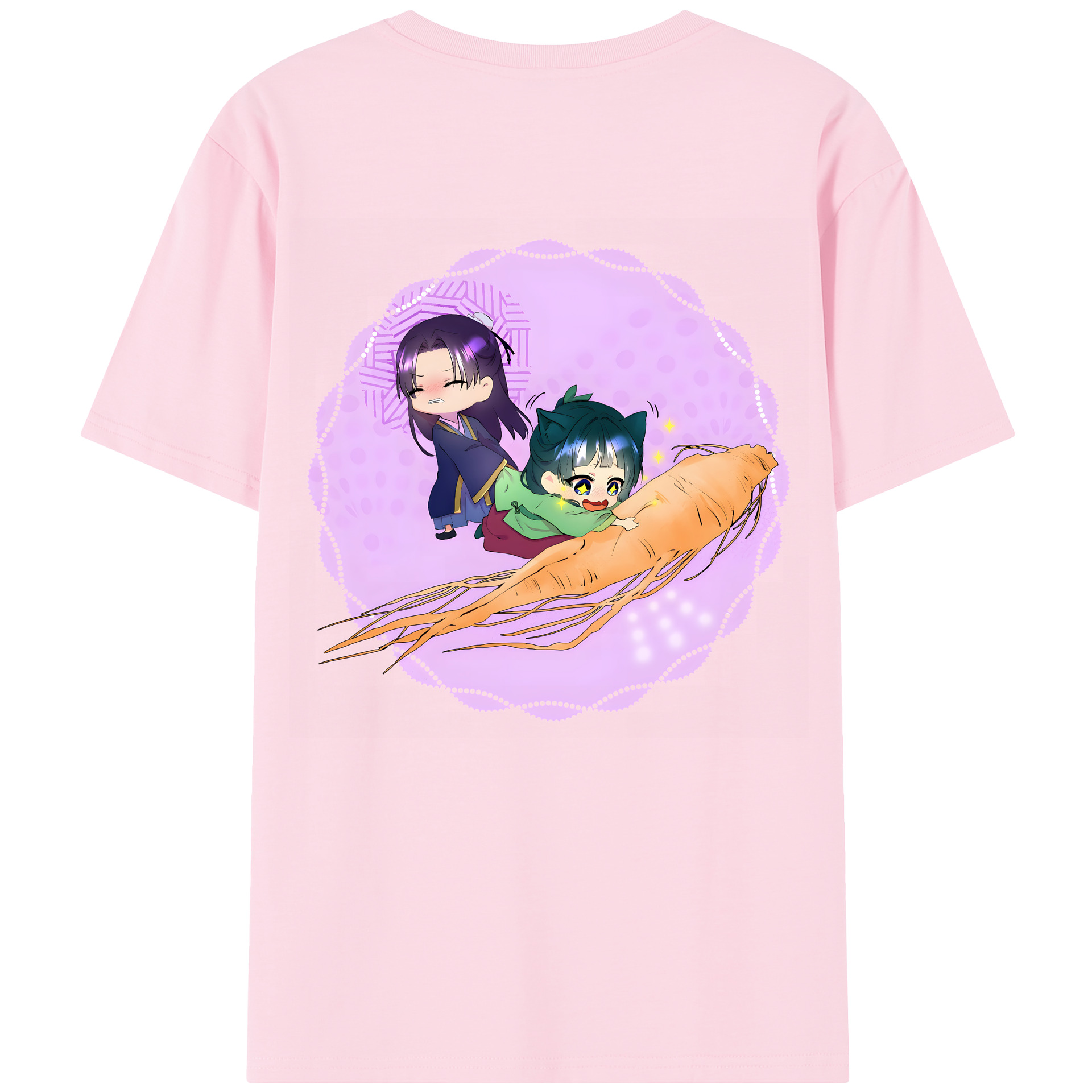 （画像用） 薬屋のひとりごと The Apothecary Diaries 綿100％半袖Tシャツ（背面プリント）