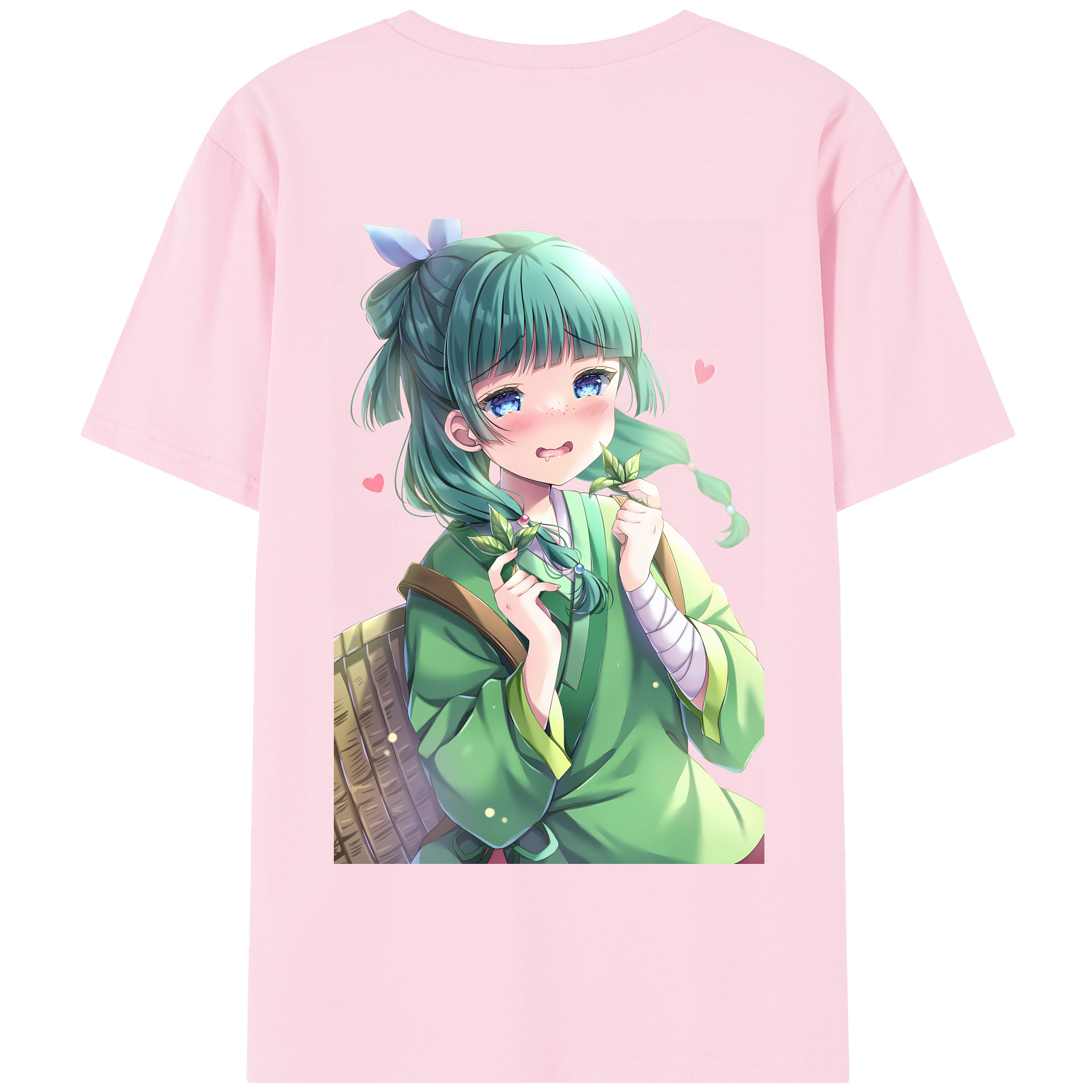（画像用） 薬屋のひとりごと The Apothecary Diaries 綿100％半袖Tシャツ（背面プリント）