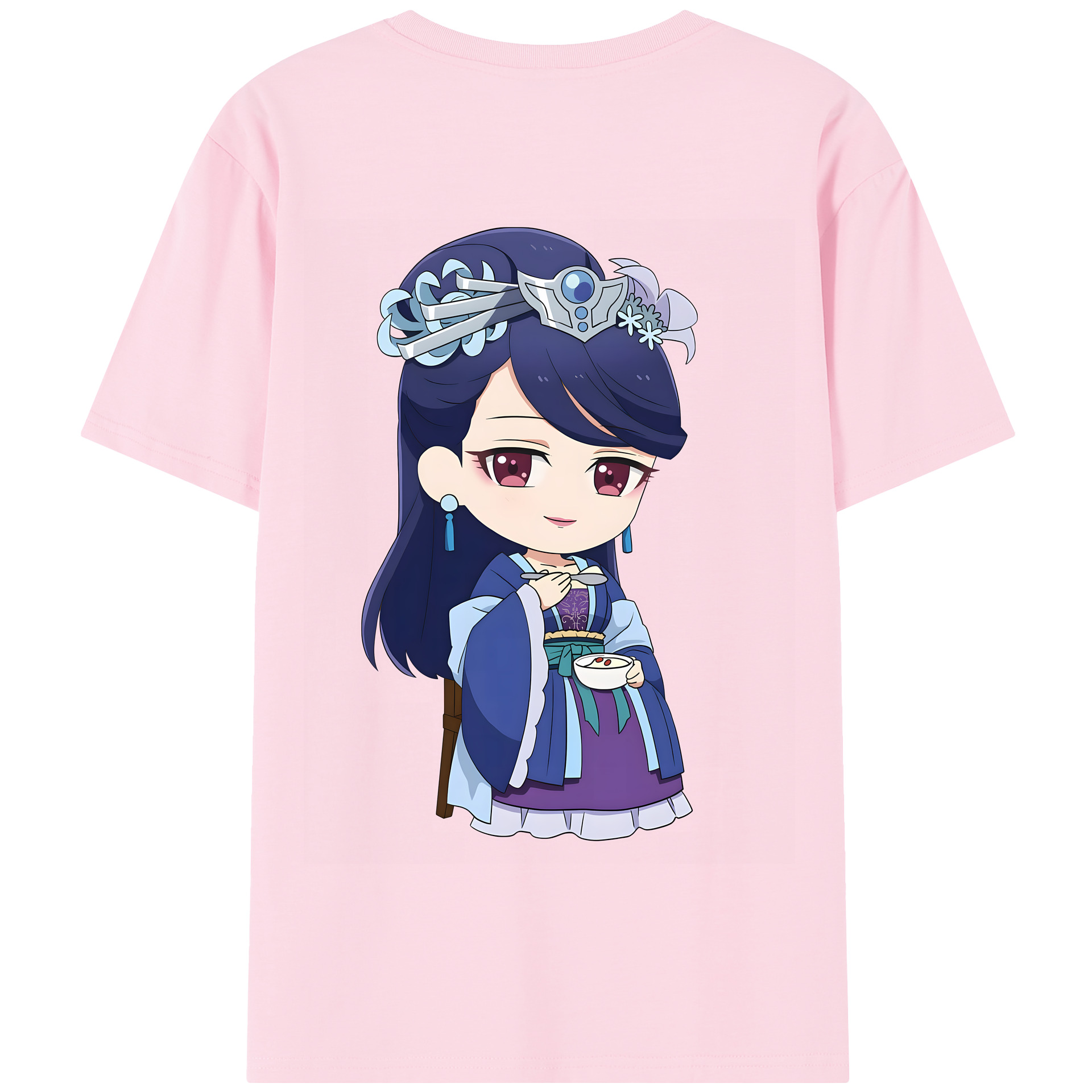 （画像用） 薬屋のひとりごと The Apothecary Diaries 綿100％半袖Tシャツ（背面プリント）