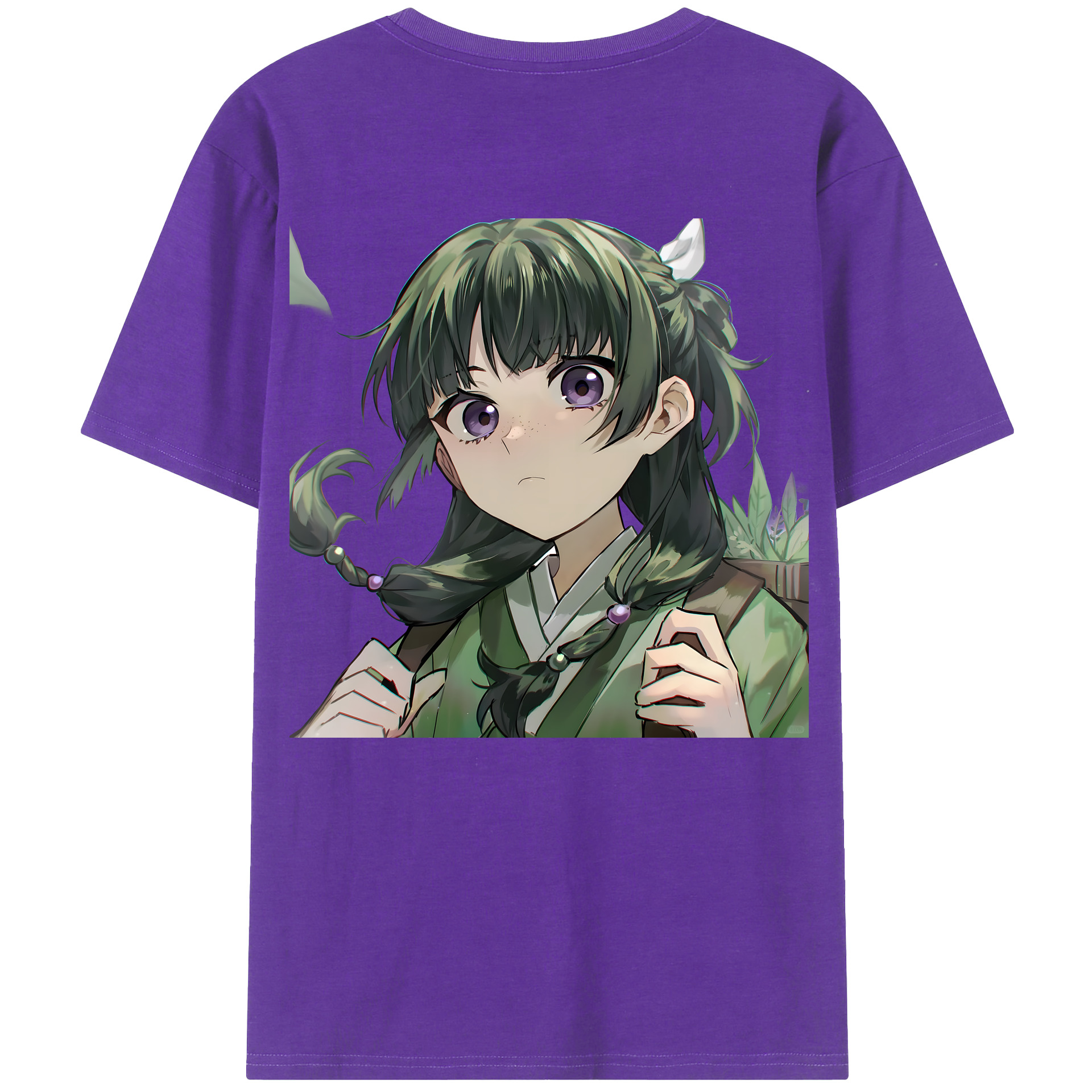 （画像用） 薬屋のひとりごと The Apothecary Diaries 綿100％半袖Tシャツ（背面プリント）