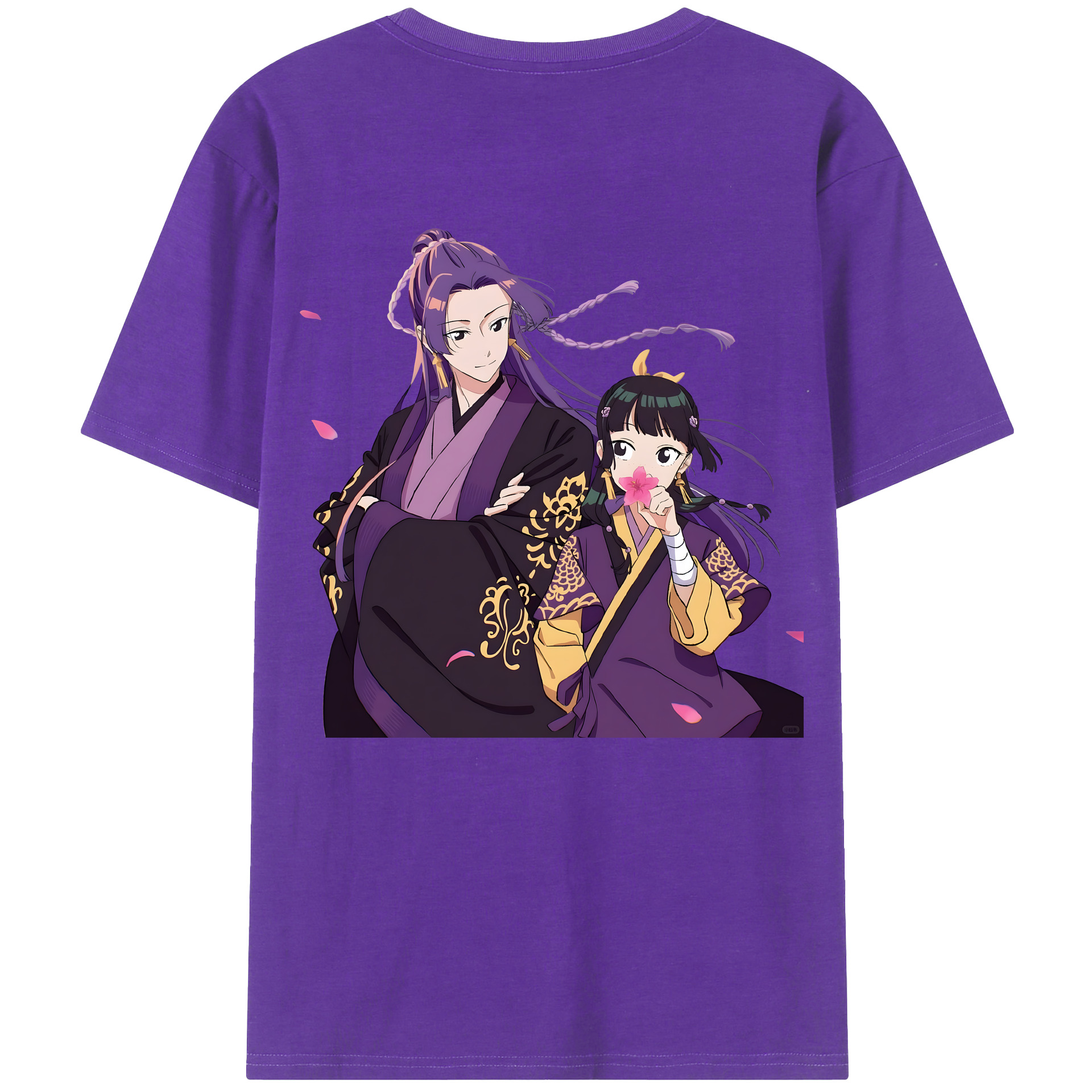 （画像用） 薬屋のひとりごと The Apothecary Diaries 綿100％半袖Tシャツ（背面プリント）