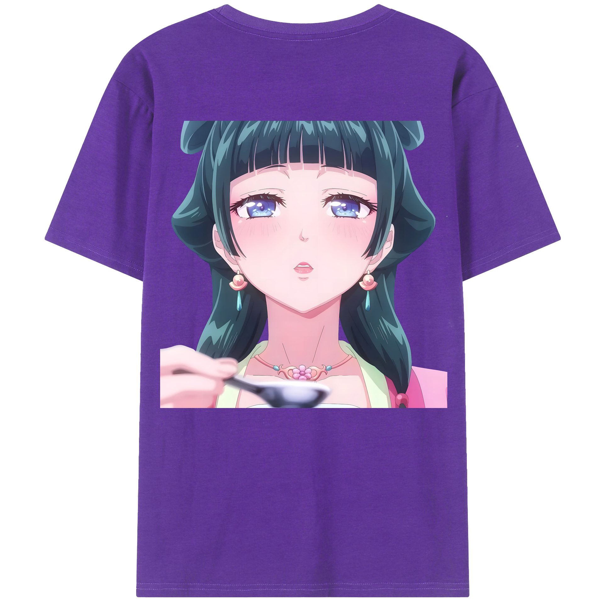（画像用） 薬屋のひとりごと The Apothecary Diaries 綿100％半袖Tシャツ（背面プリント）