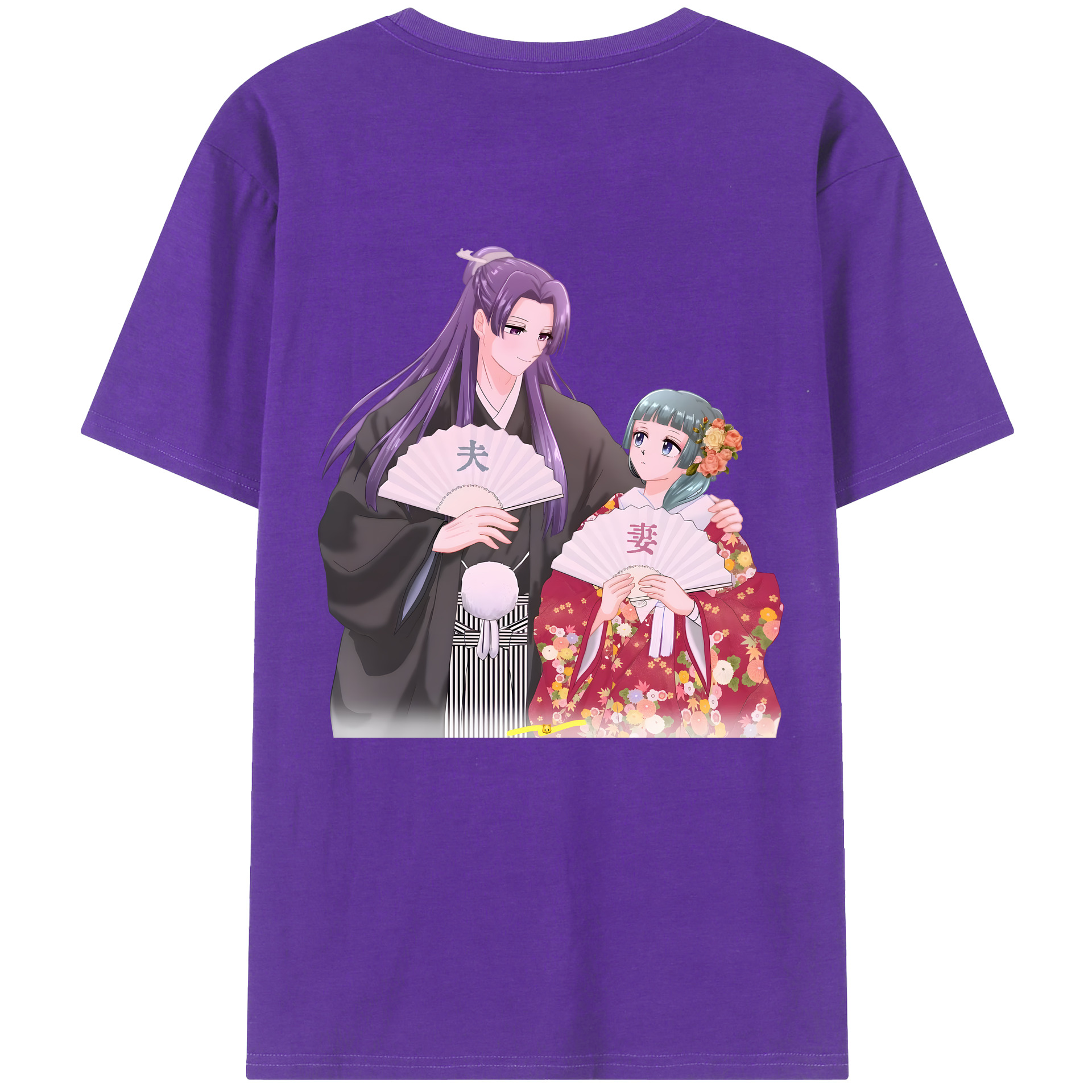 （画像用） 薬屋のひとりごと The Apothecary Diaries 綿100％半袖Tシャツ（背面プリント）