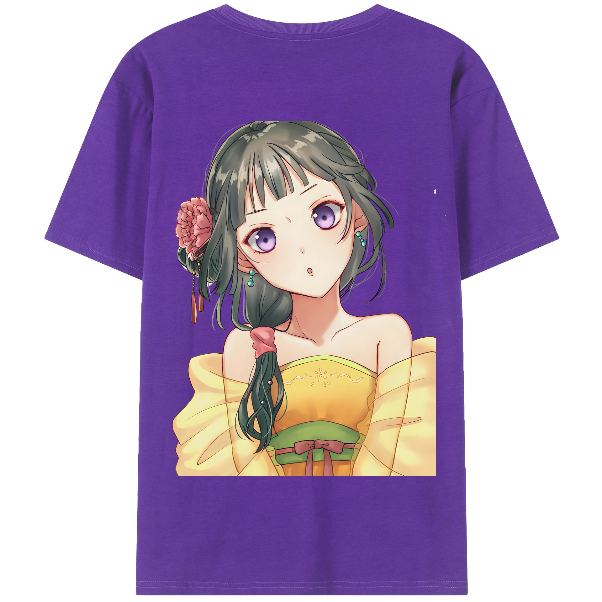 （画像用） 薬屋のひとりごと The Apothecary Diaries 綿100％半袖Tシャツ（背面プリント）