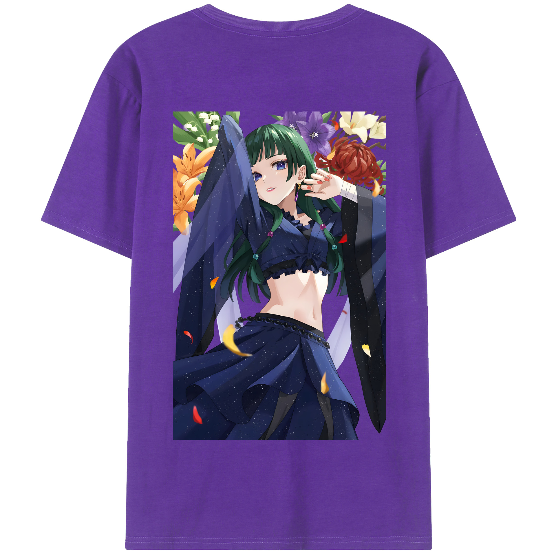（画像用） 薬屋のひとりごと The Apothecary Diaries 綿100％半袖Tシャツ（背面プリント）