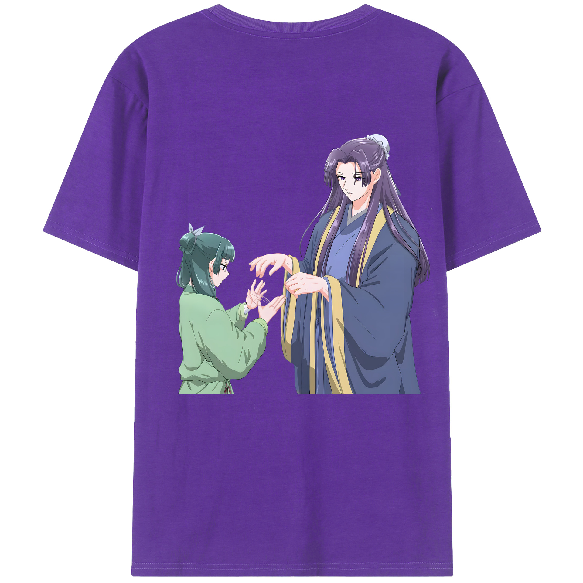 （画像用） 薬屋のひとりごと The Apothecary Diaries 綿100％半袖Tシャツ（背面プリント）