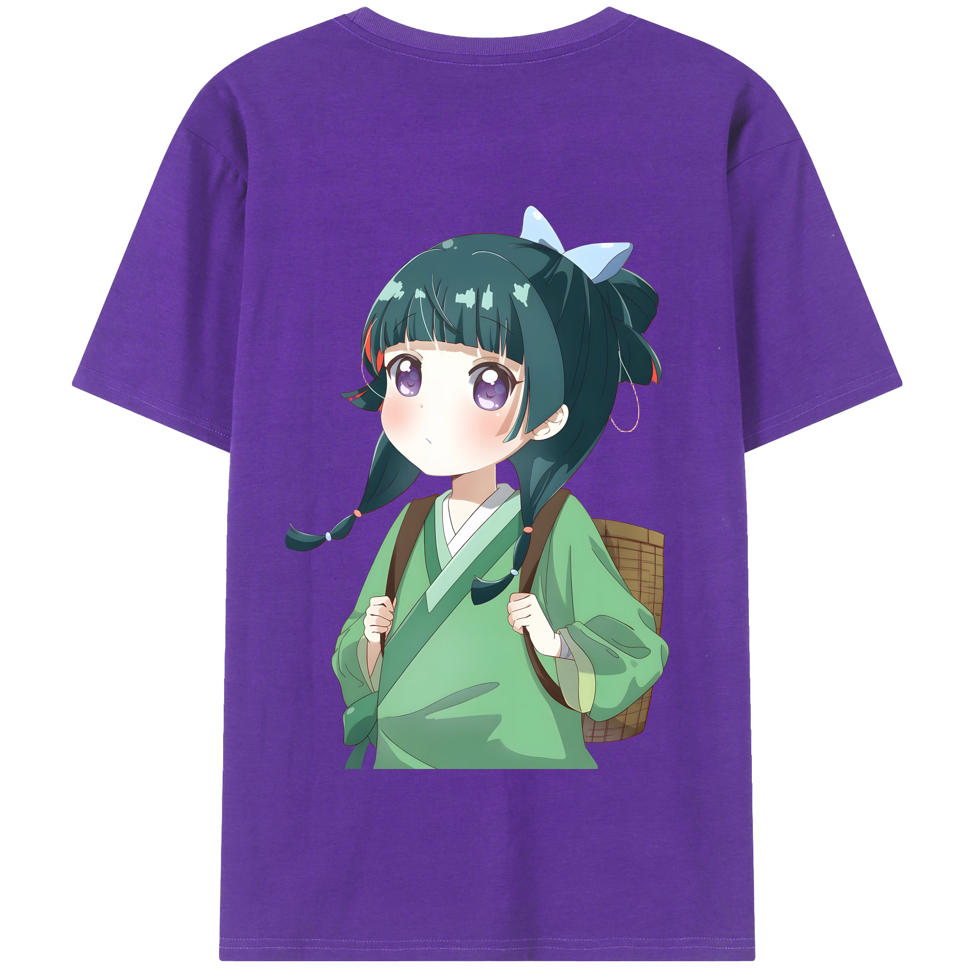 （画像用） 薬屋のひとりごと The Apothecary Diaries 綿100％半袖Tシャツ（背面プリント）