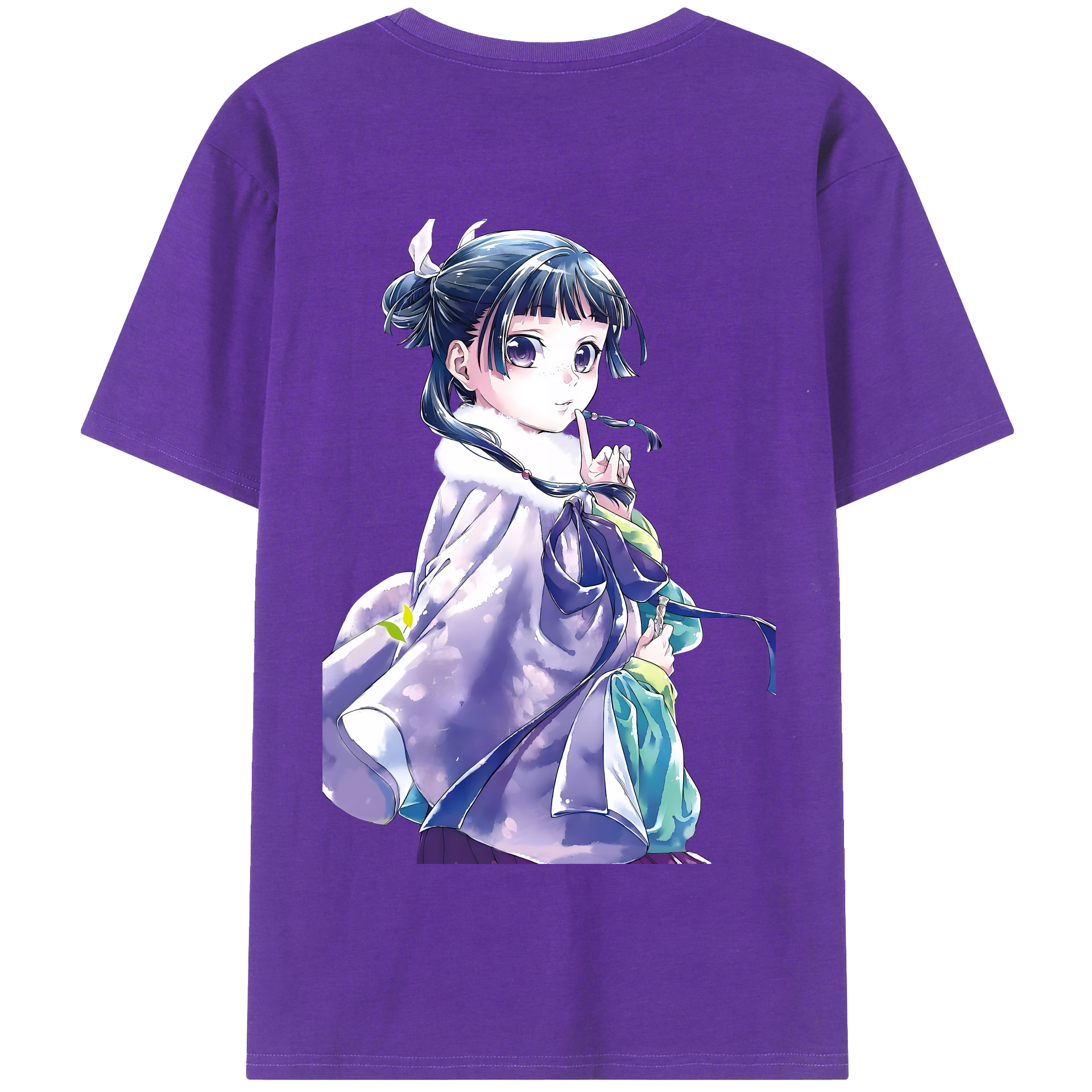 （画像用） 薬屋のひとりごと The Apothecary Diaries 綿100％半袖Tシャツ（背面プリント）