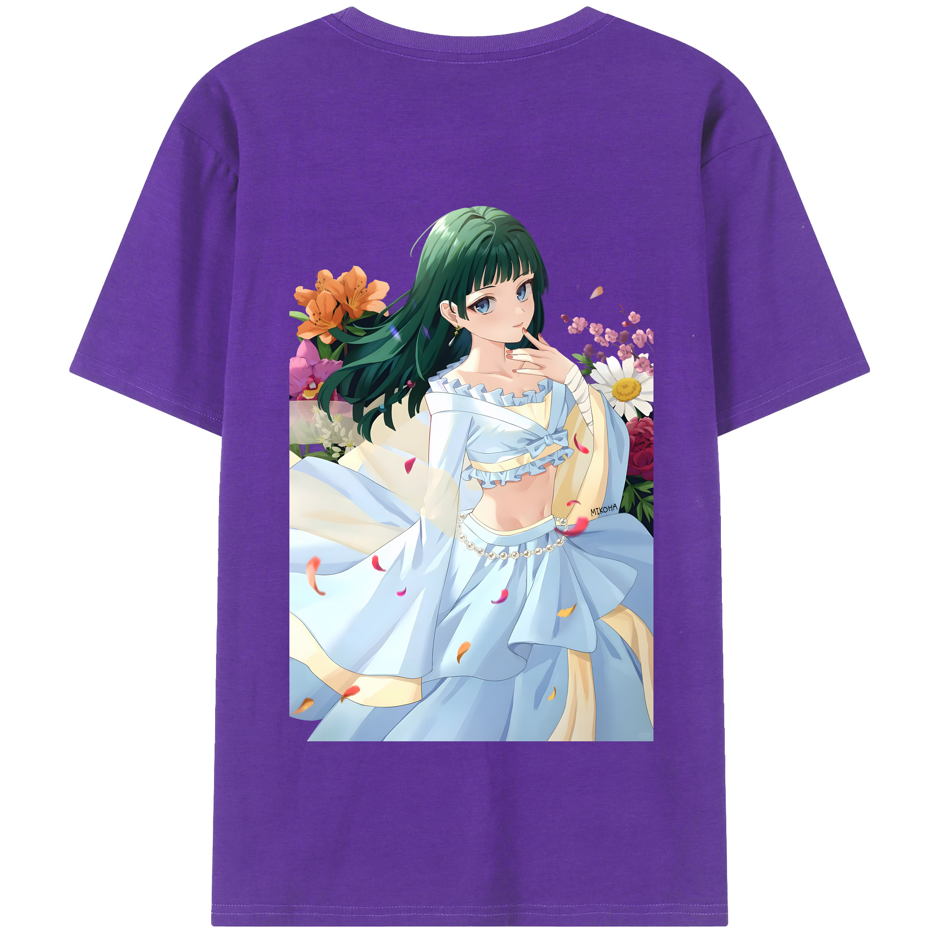 （画像用） 薬屋のひとりごと The Apothecary Diaries 綿100％半袖Tシャツ（背面プリント）