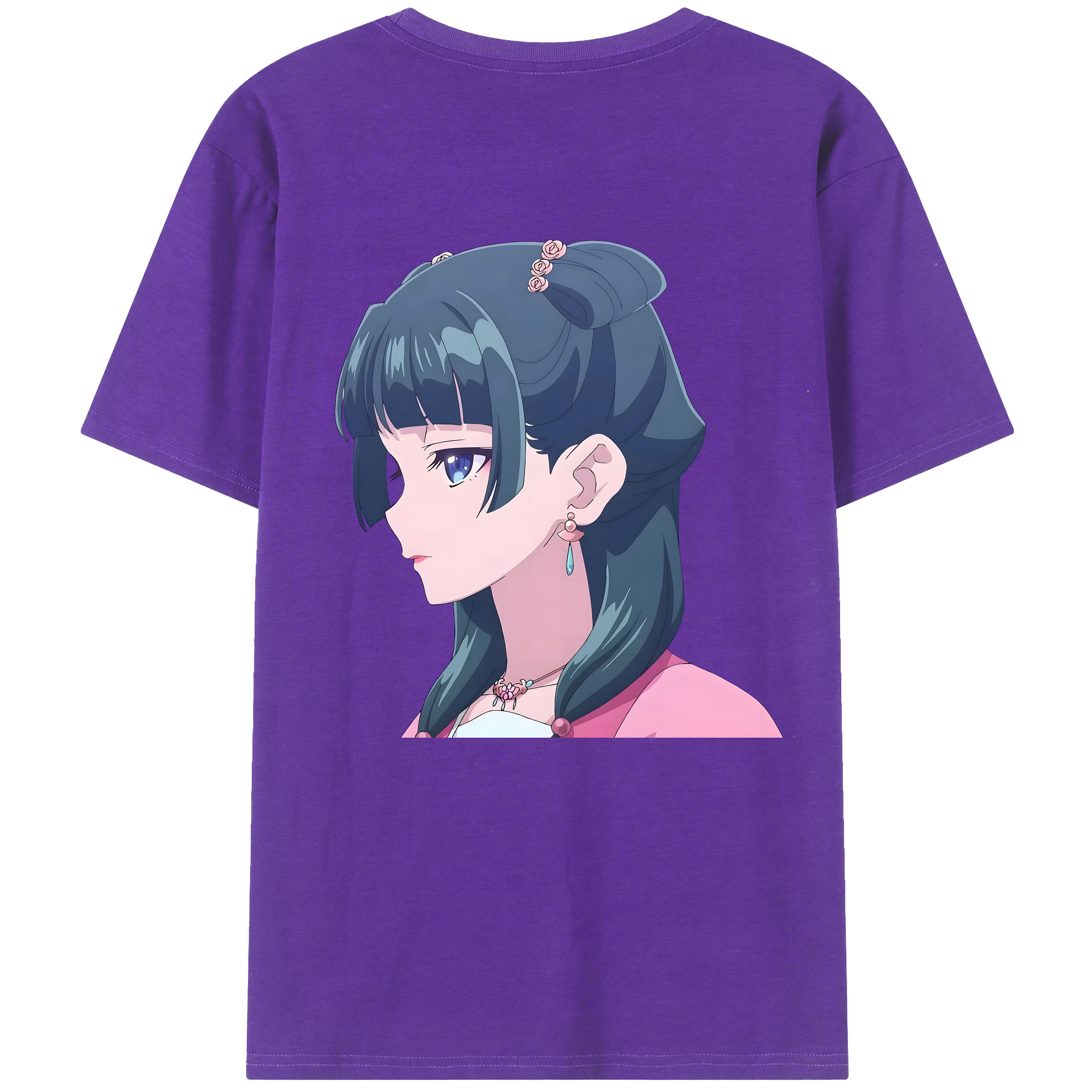 （画像用） 薬屋のひとりごと The Apothecary Diaries 綿100％半袖Tシャツ（背面プリント）