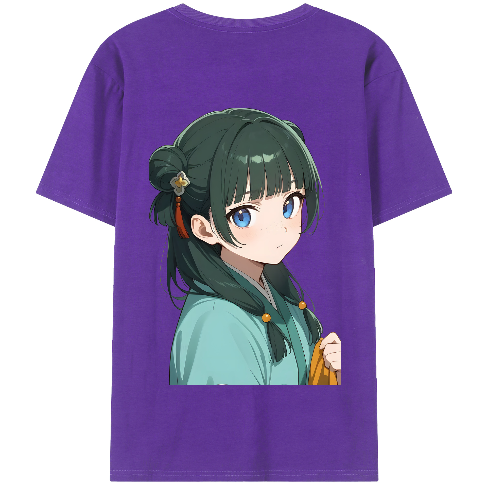 （画像用） 薬屋のひとりごと The Apothecary Diaries 綿100％半袖Tシャツ（背面プリント）