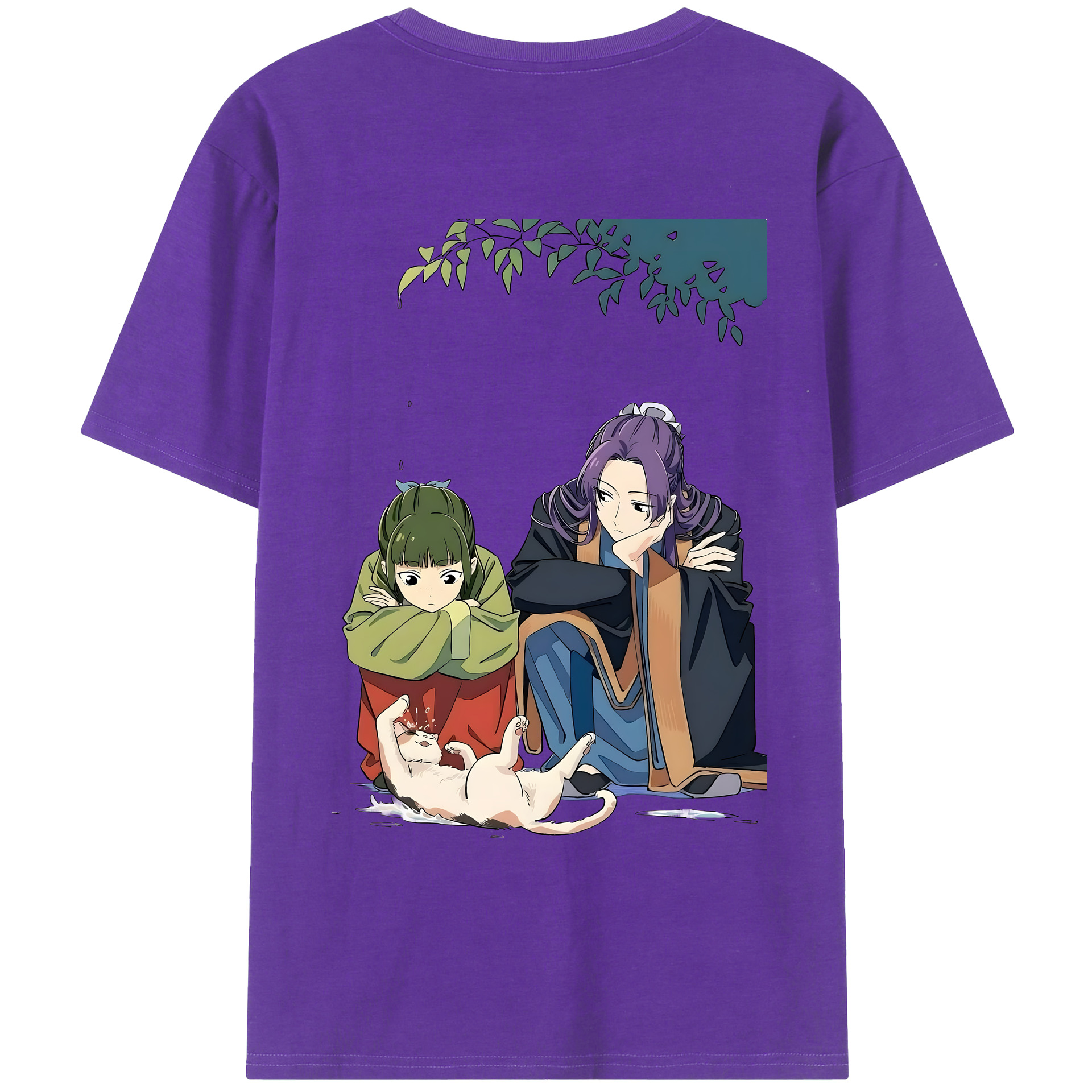 （画像用） 薬屋のひとりごと The Apothecary Diaries 綿100％半袖Tシャツ（背面プリント）