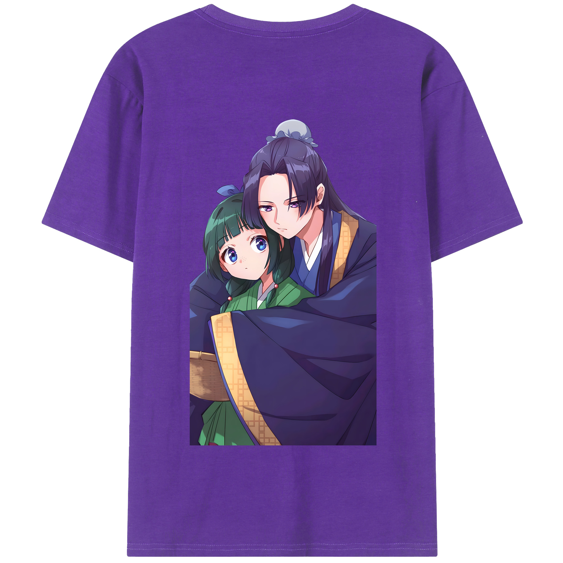 （画像用） 薬屋のひとりごと The Apothecary Diaries 綿100％半袖Tシャツ（背面プリント）