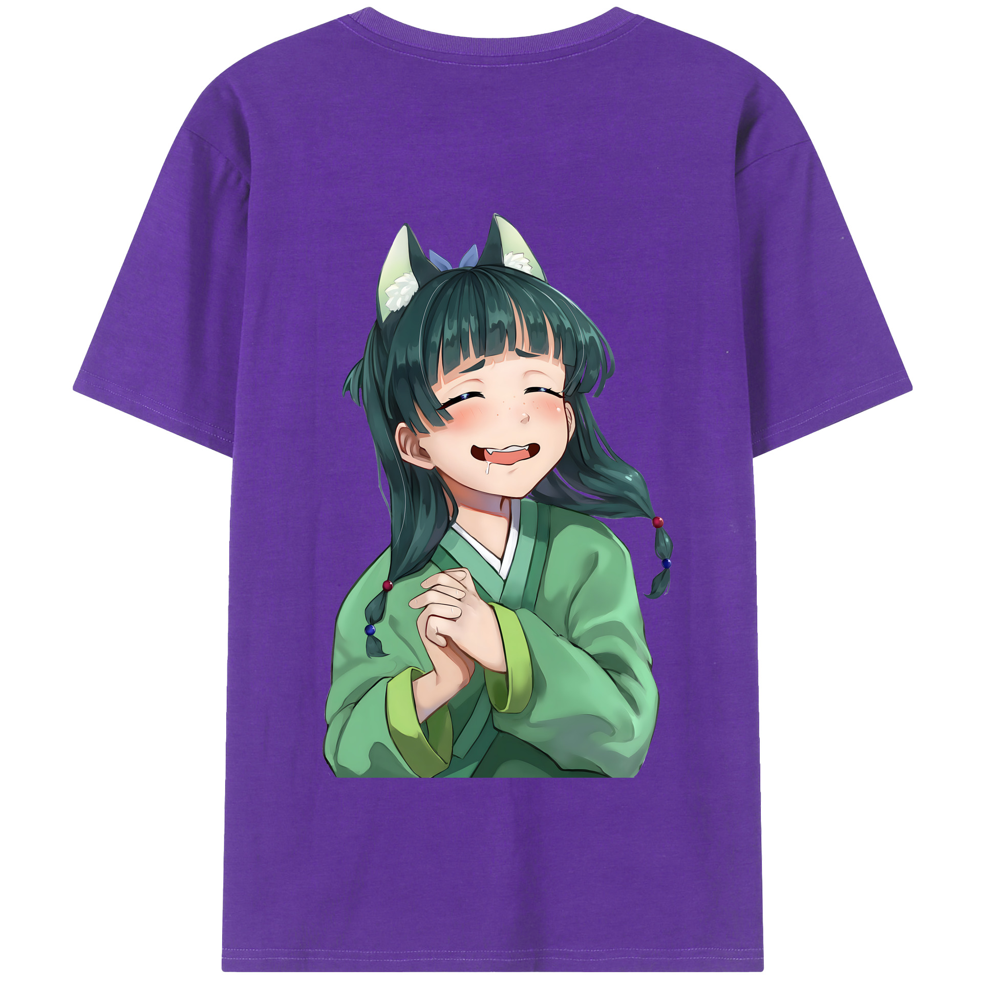 （画像用） 薬屋のひとりごと The Apothecary Diaries 綿100％半袖Tシャツ（背面プリント）