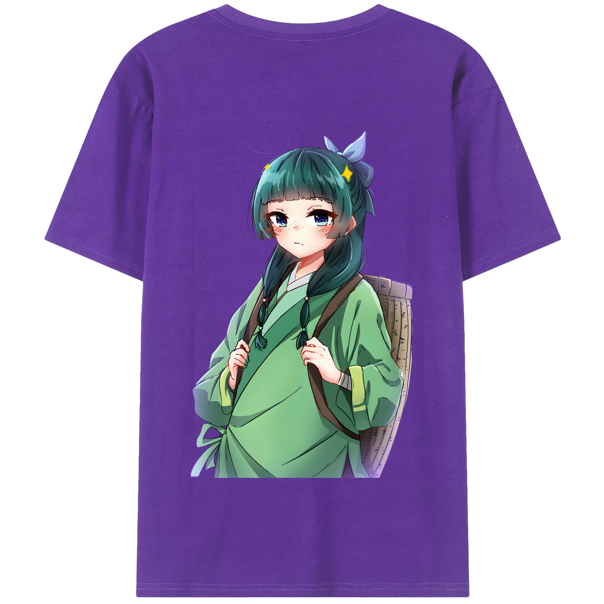 （画像用） 薬屋のひとりごと The Apothecary Diaries 綿100％半袖Tシャツ（背面プリント）