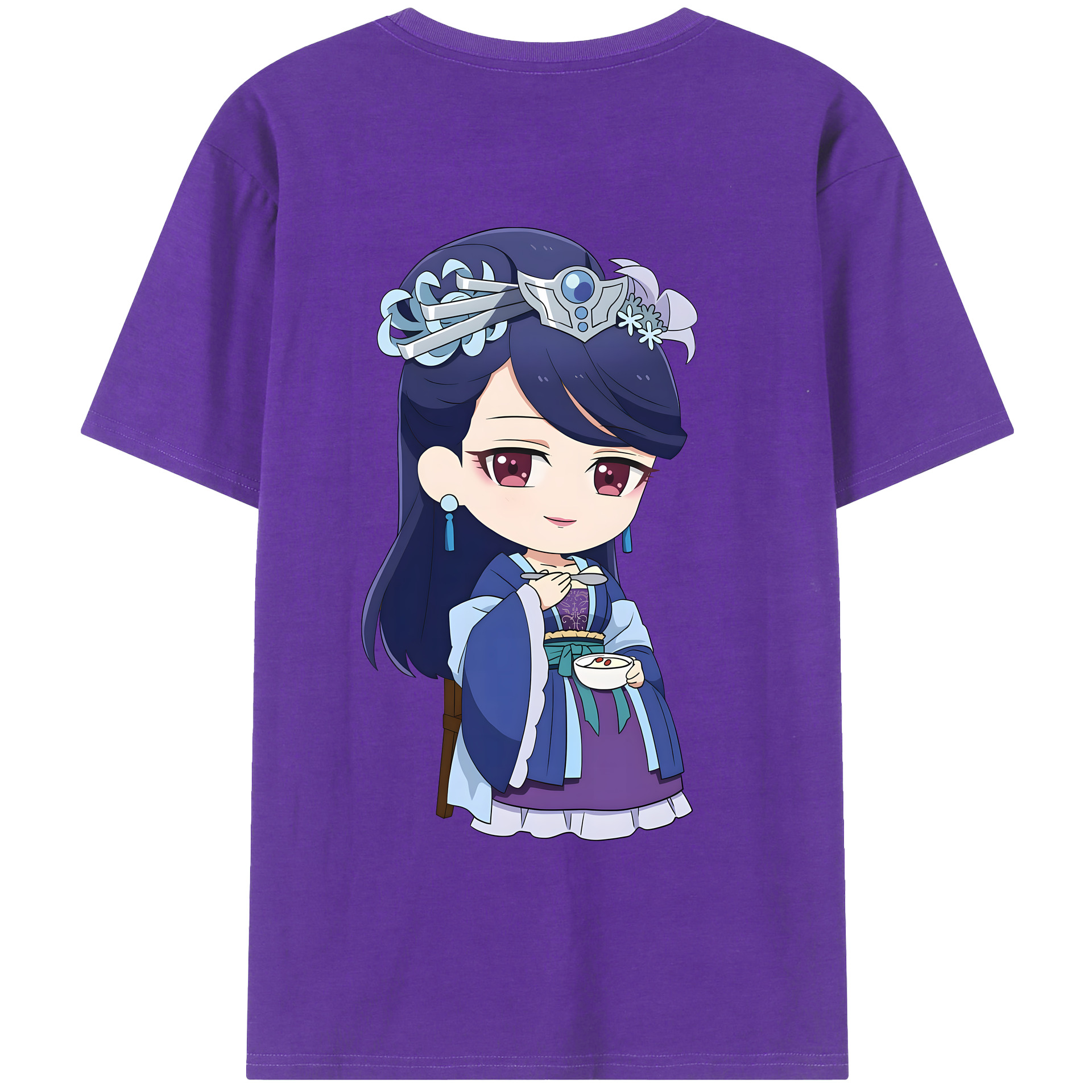 （画像用） 薬屋のひとりごと The Apothecary Diaries 綿100％半袖Tシャツ（背面プリント）