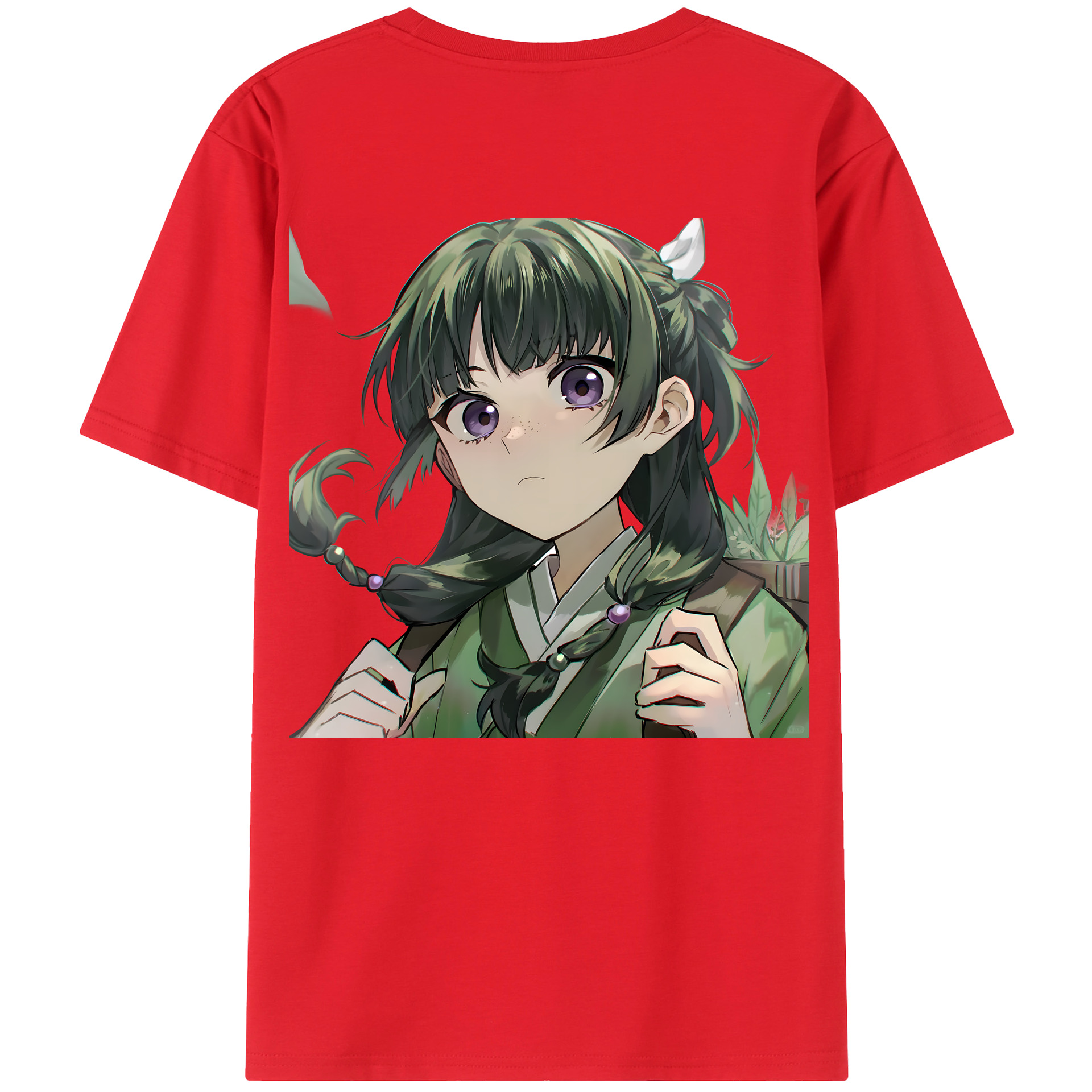 （画像用） 薬屋のひとりごと The Apothecary Diaries 綿100％半袖Tシャツ（背面プリント）