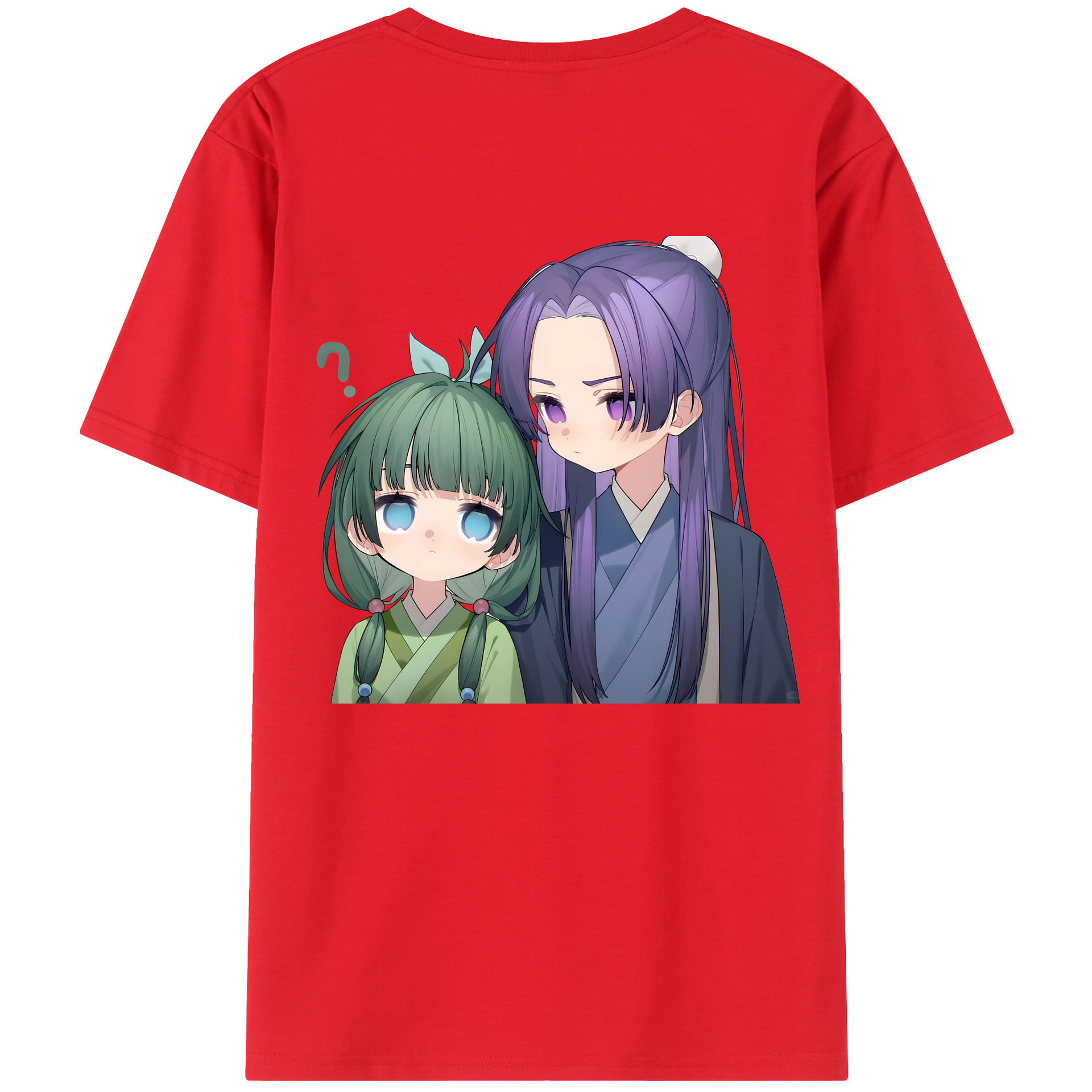 （画像用） 薬屋のひとりごと The Apothecary Diaries 綿100％半袖Tシャツ（背面プリント）