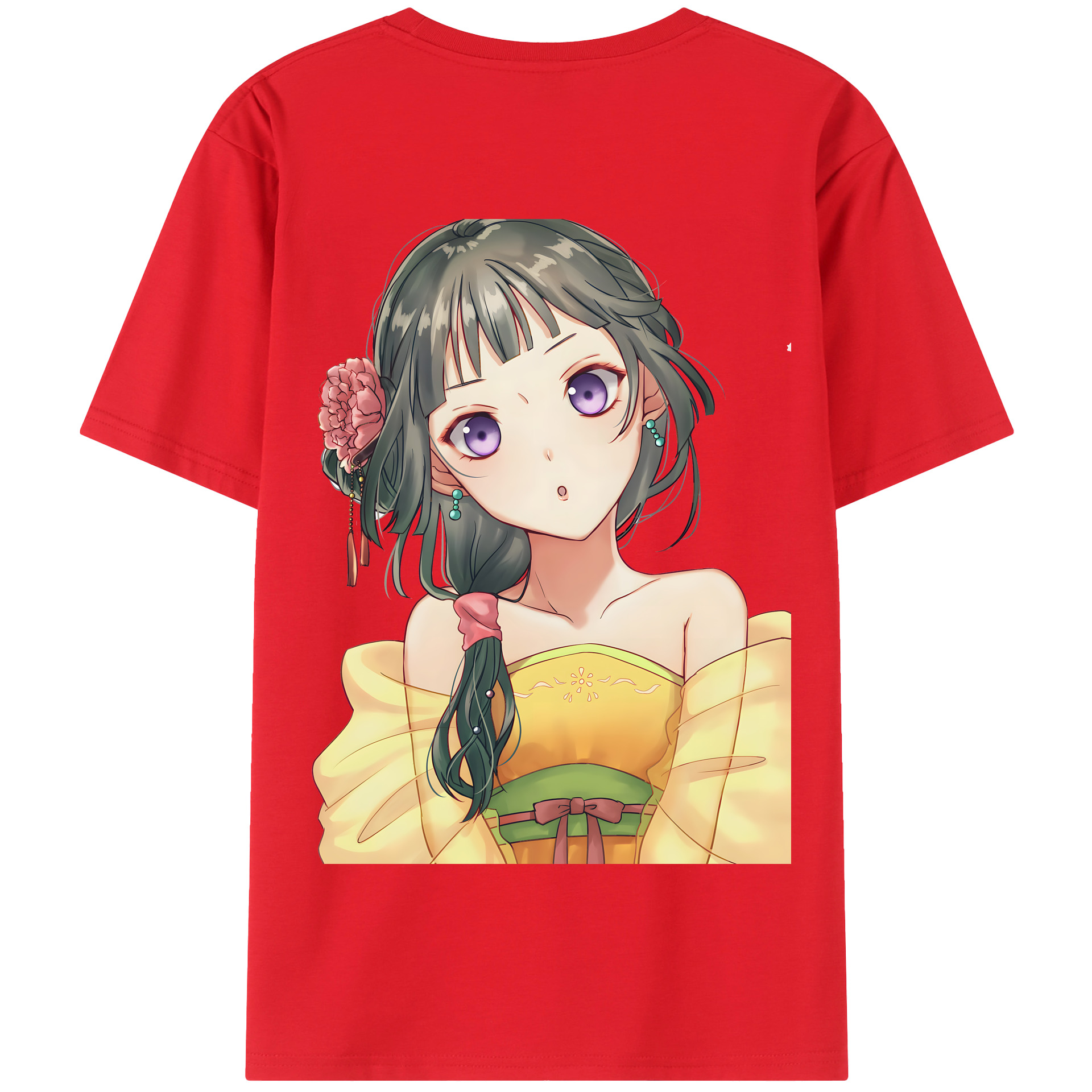 （画像用） 薬屋のひとりごと The Apothecary Diaries 綿100％半袖Tシャツ（背面プリント）