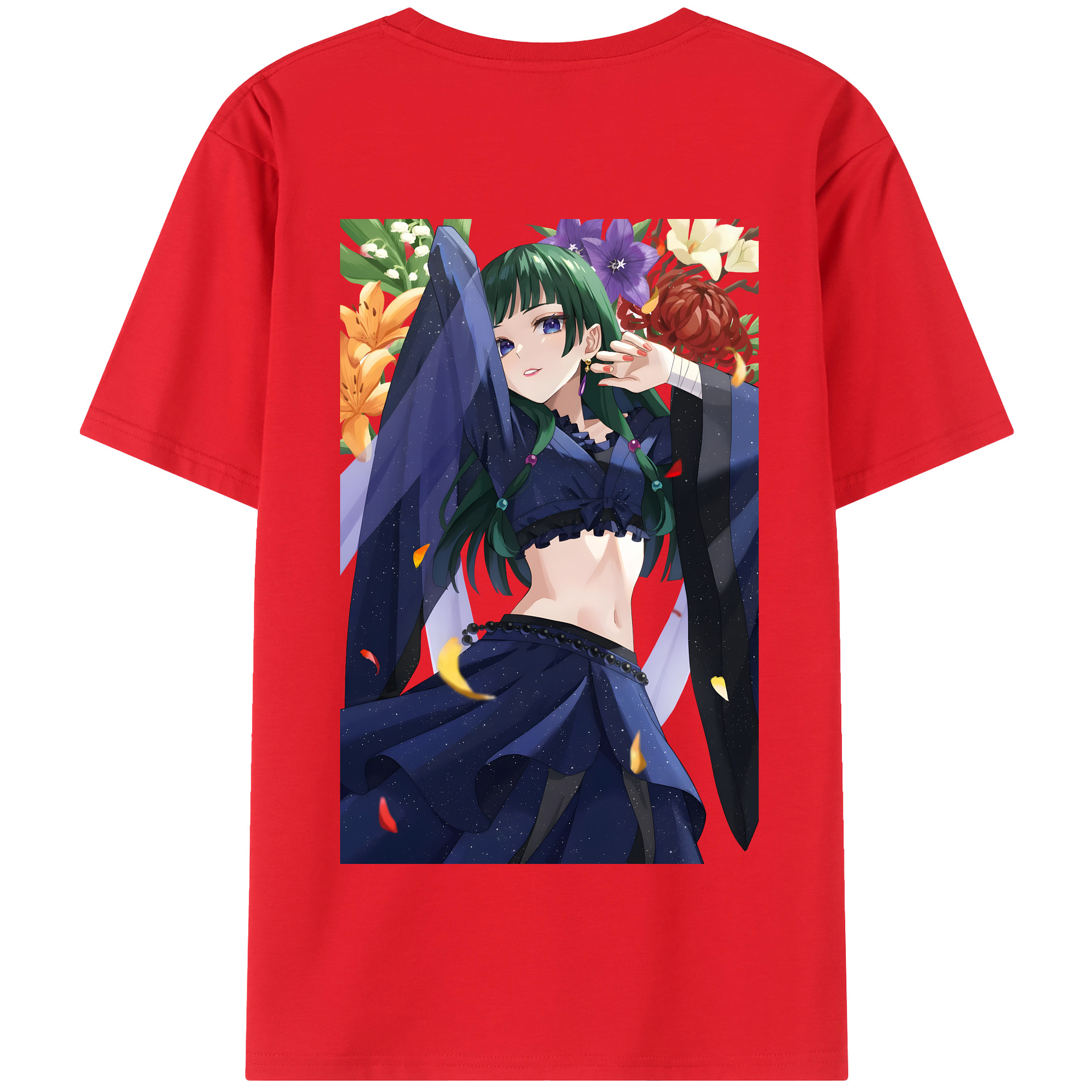 （画像用） 薬屋のひとりごと The Apothecary Diaries 綿100％半袖Tシャツ（背面プリント）