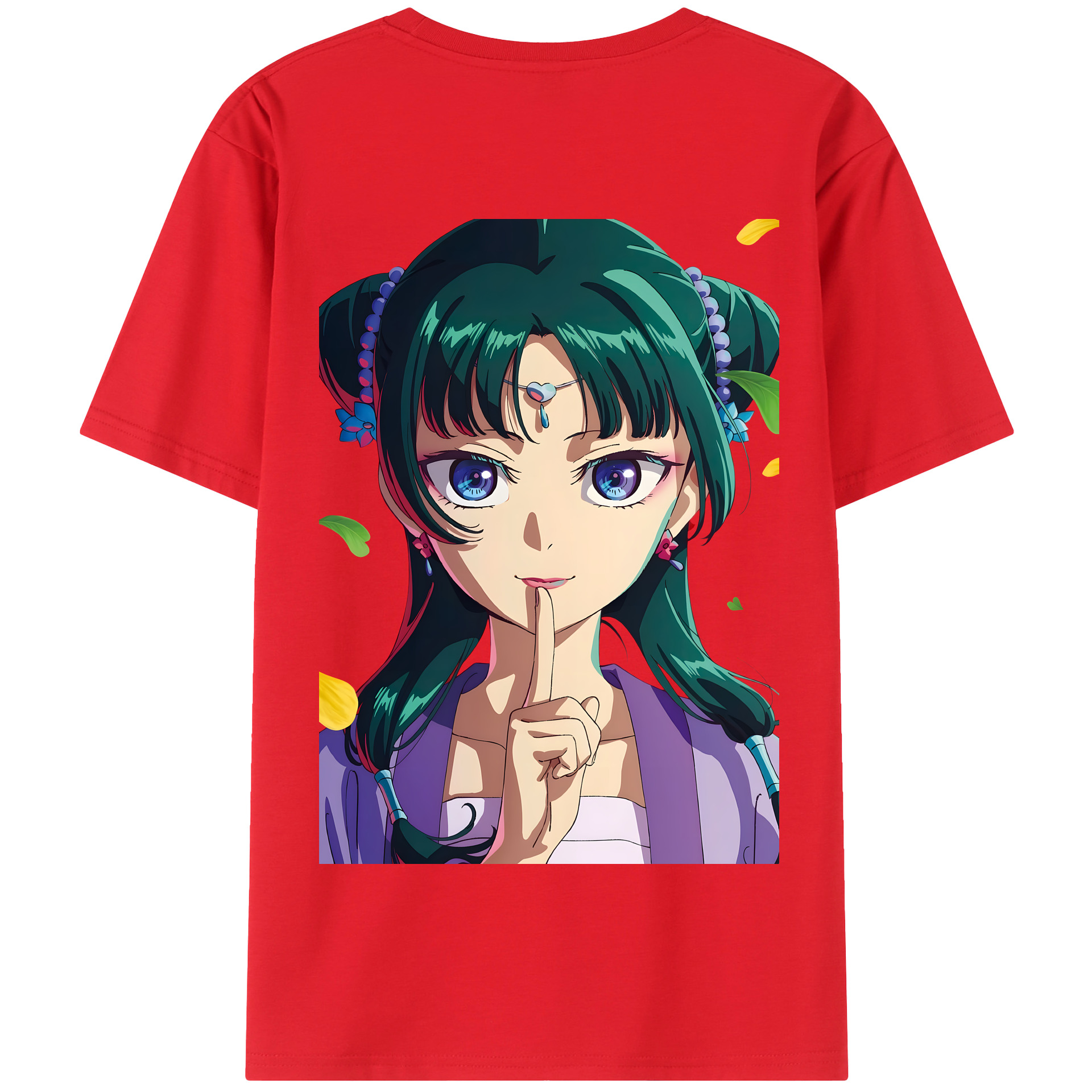 （画像用） 薬屋のひとりごと The Apothecary Diaries 綿100％半袖Tシャツ（背面プリント）