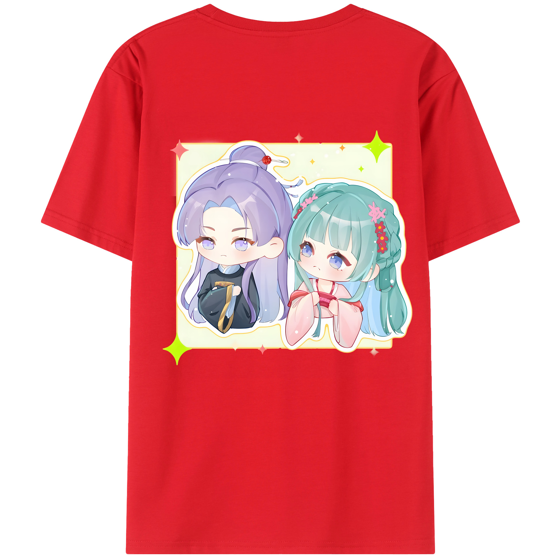 （画像用） 薬屋のひとりごと The Apothecary Diaries 綿100％半袖Tシャツ（背面プリント）
