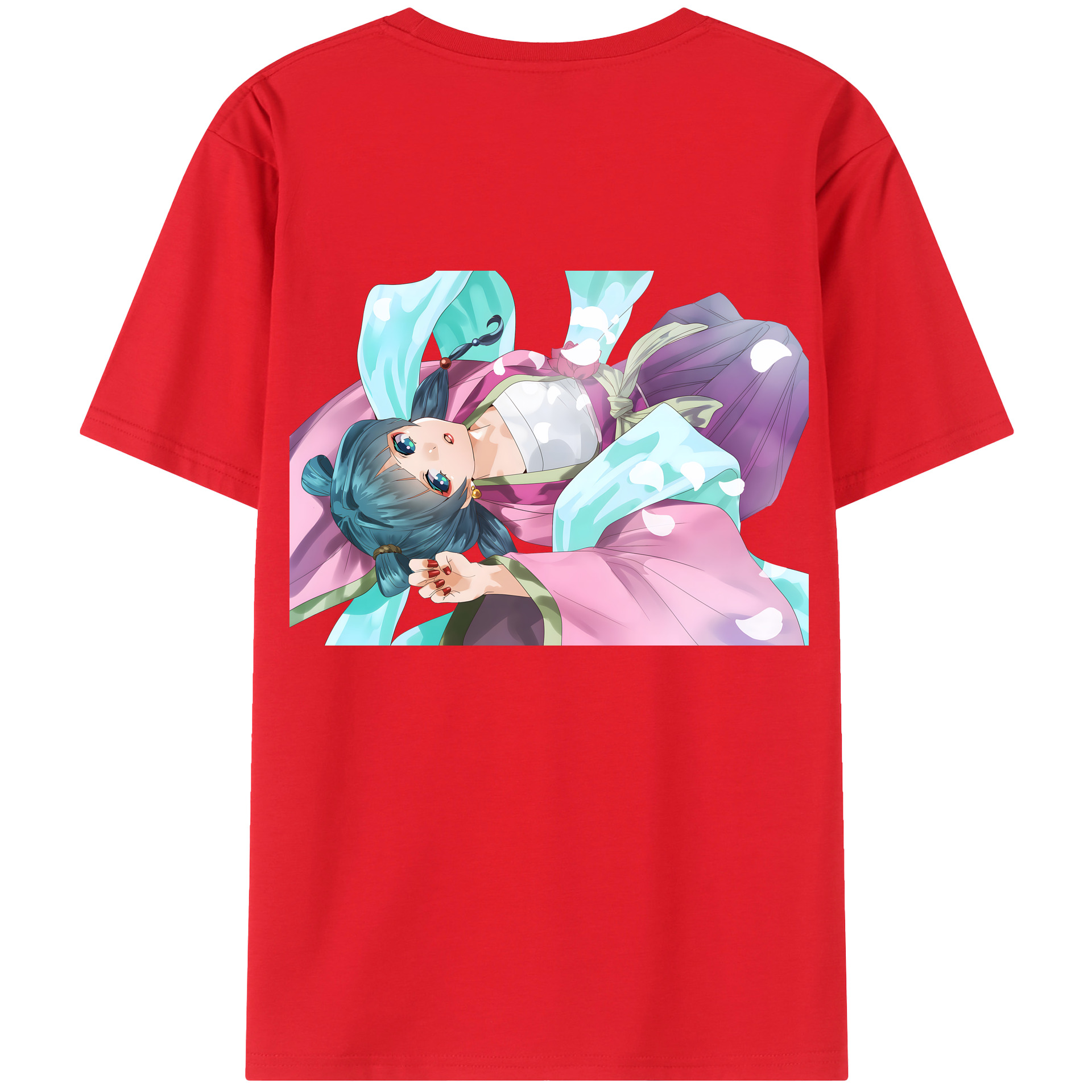 （画像用） 薬屋のひとりごと The Apothecary Diaries 綿100％半袖Tシャツ（背面プリント）
