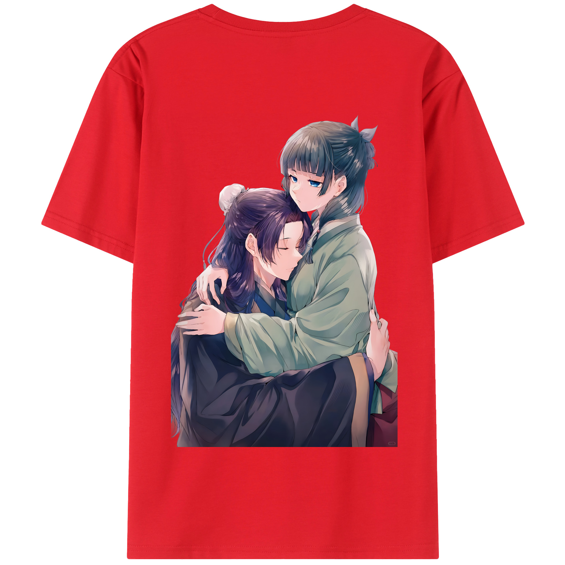 （画像用） 薬屋のひとりごと The Apothecary Diaries 綿100％半袖Tシャツ（背面プリント）