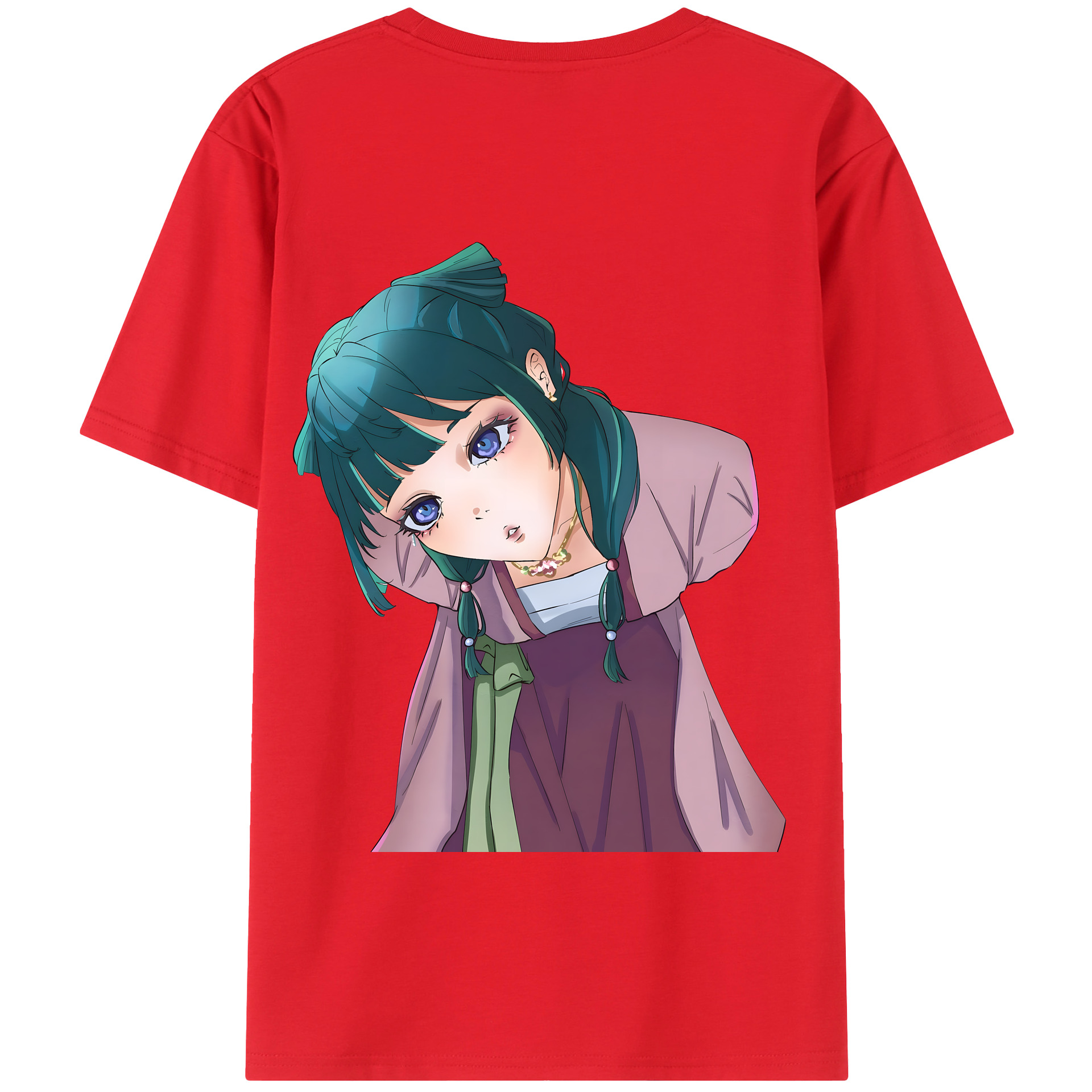 （画像用） 薬屋のひとりごと The Apothecary Diaries 綿100％半袖Tシャツ（背面プリント）