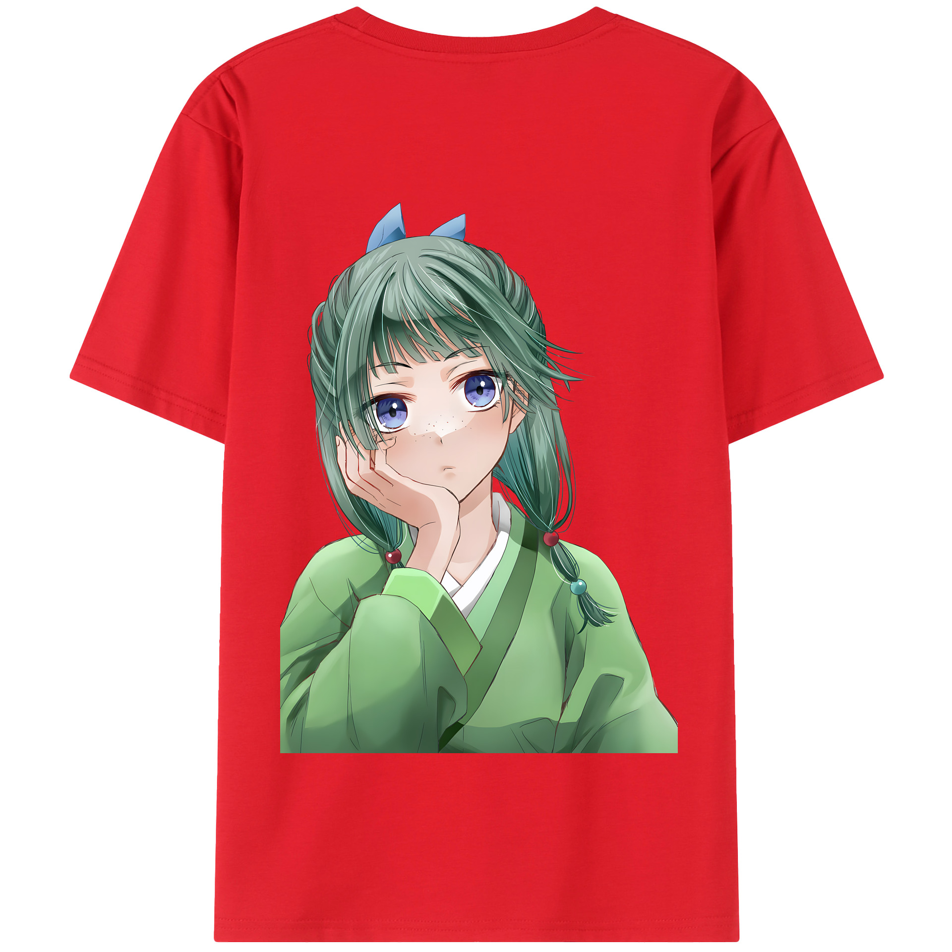 （画像用） 薬屋のひとりごと The Apothecary Diaries 綿100％半袖Tシャツ（背面プリント）