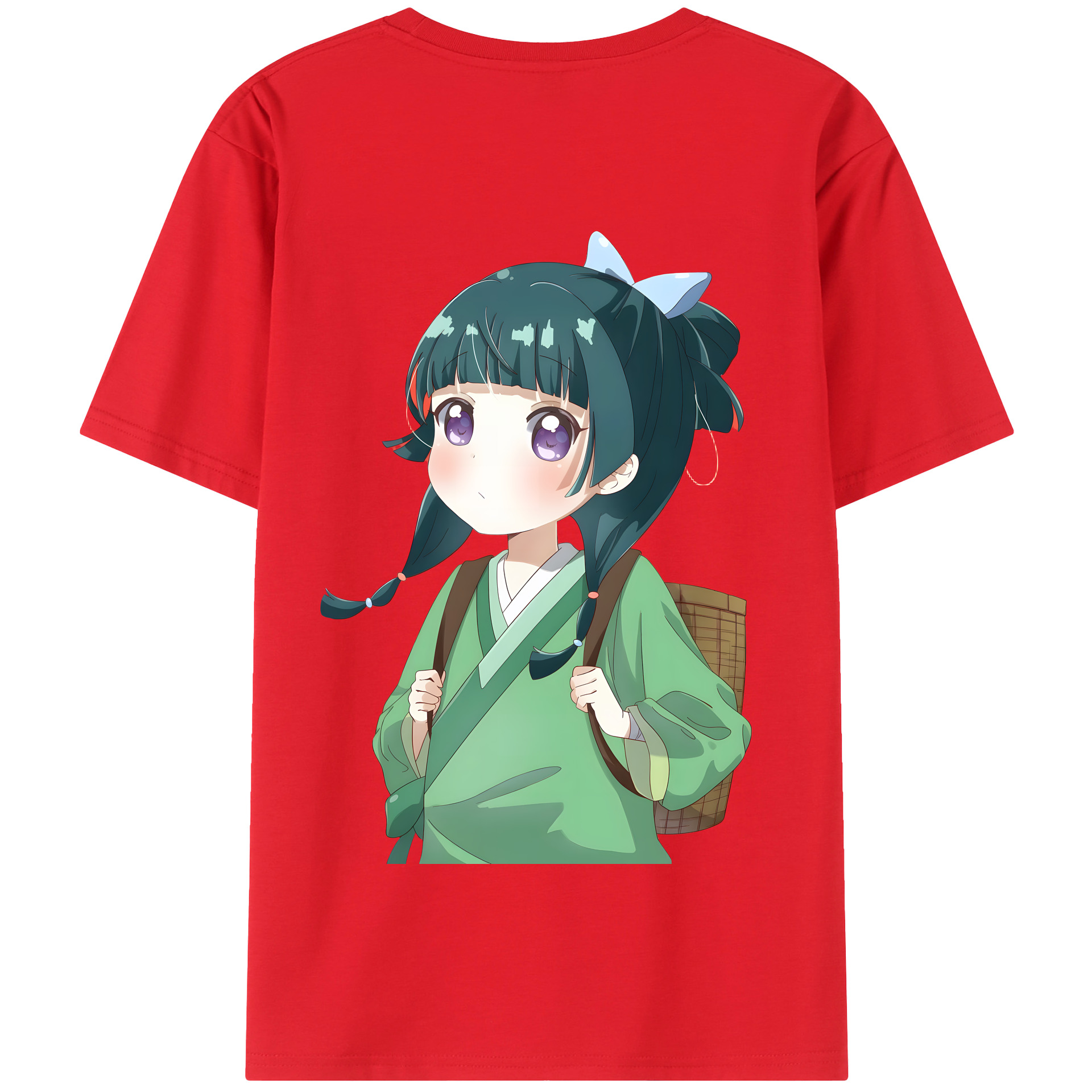（画像用） 薬屋のひとりごと The Apothecary Diaries 綿100％半袖Tシャツ（背面プリント）