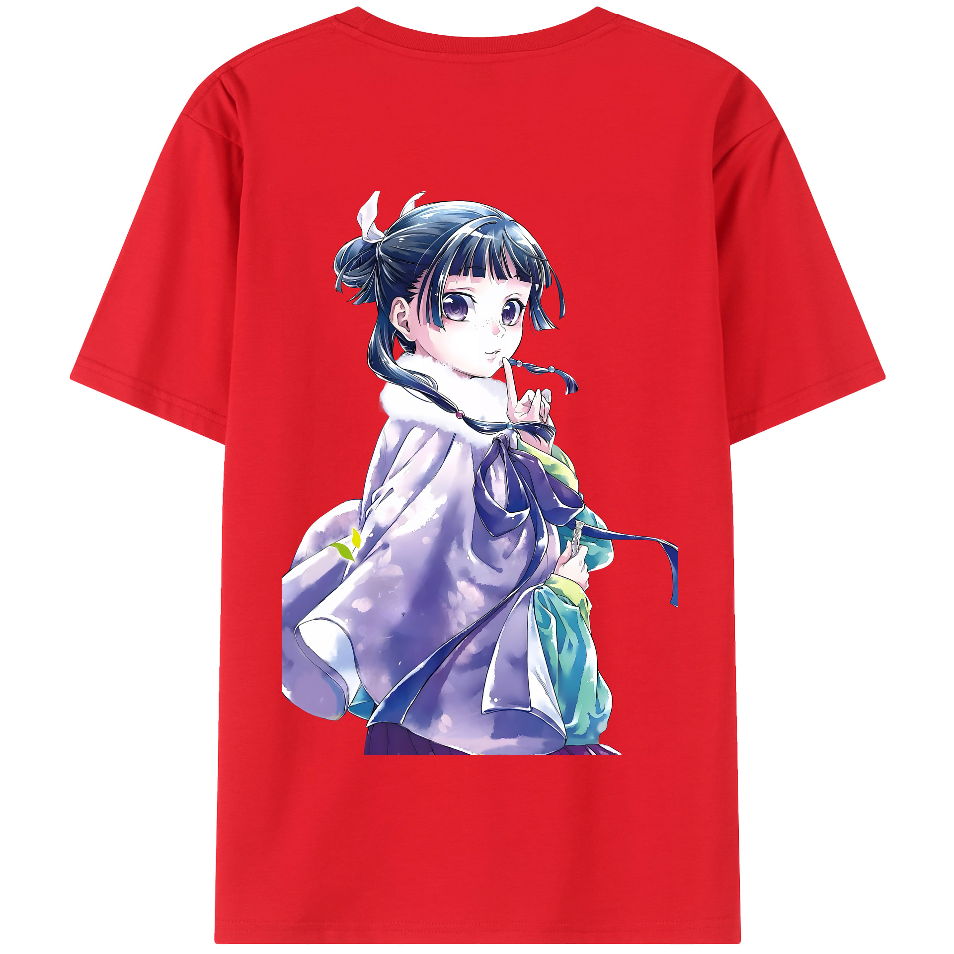 （画像用） 薬屋のひとりごと The Apothecary Diaries 綿100％半袖Tシャツ（背面プリント）
