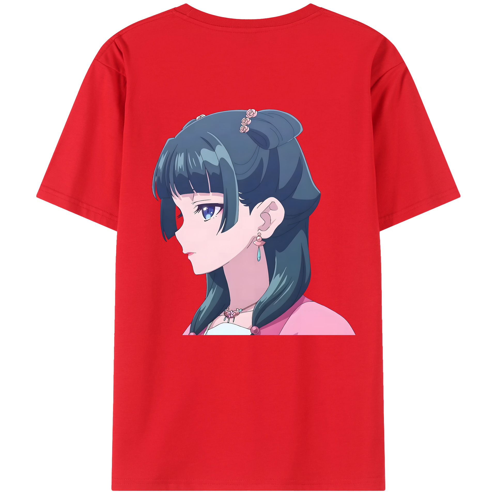 （画像用） 薬屋のひとりごと The Apothecary Diaries 綿100％半袖Tシャツ（背面プリント）