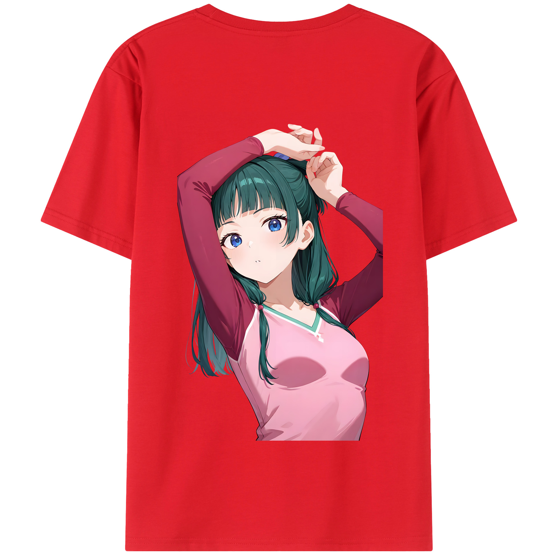 （画像用） 薬屋のひとりごと The Apothecary Diaries 綿100％半袖Tシャツ（背面プリント）