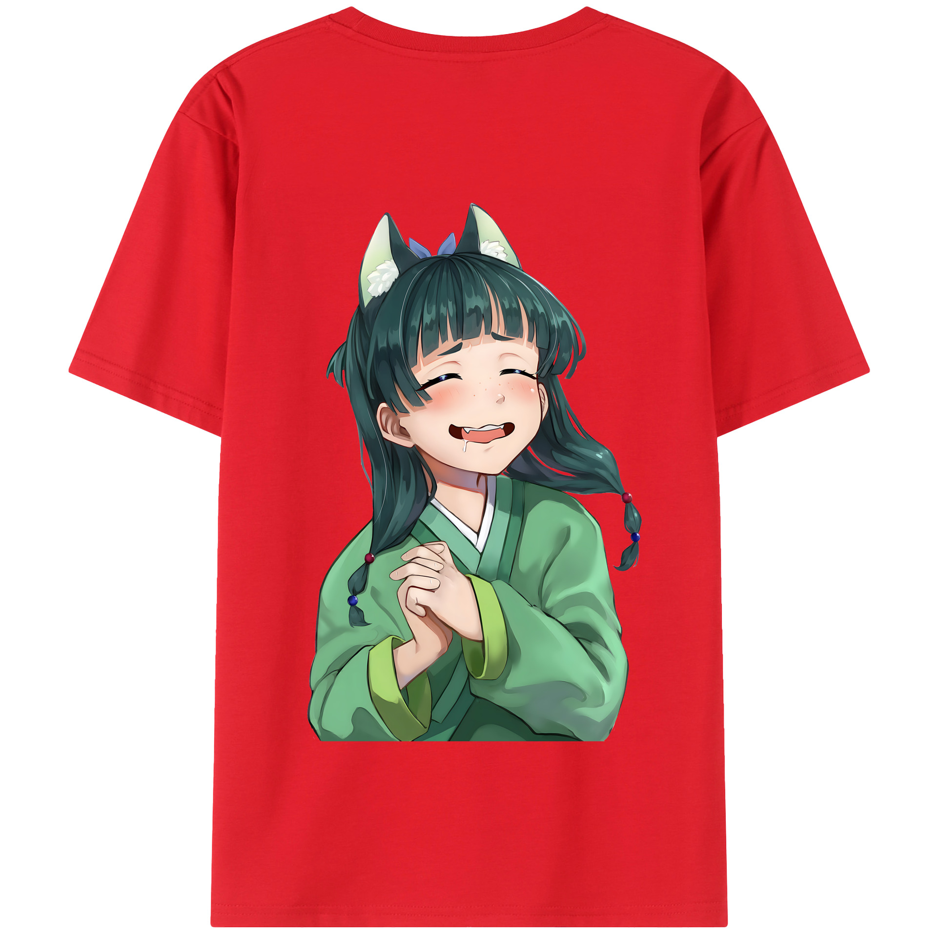 （画像用） 薬屋のひとりごと The Apothecary Diaries 綿100％半袖Tシャツ（背面プリント）