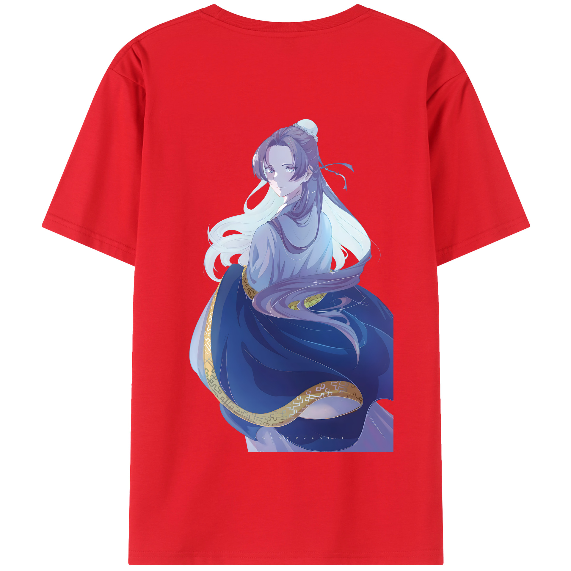 （画像用） 薬屋のひとりごと The Apothecary Diaries 綿100％半袖Tシャツ（背面プリント）