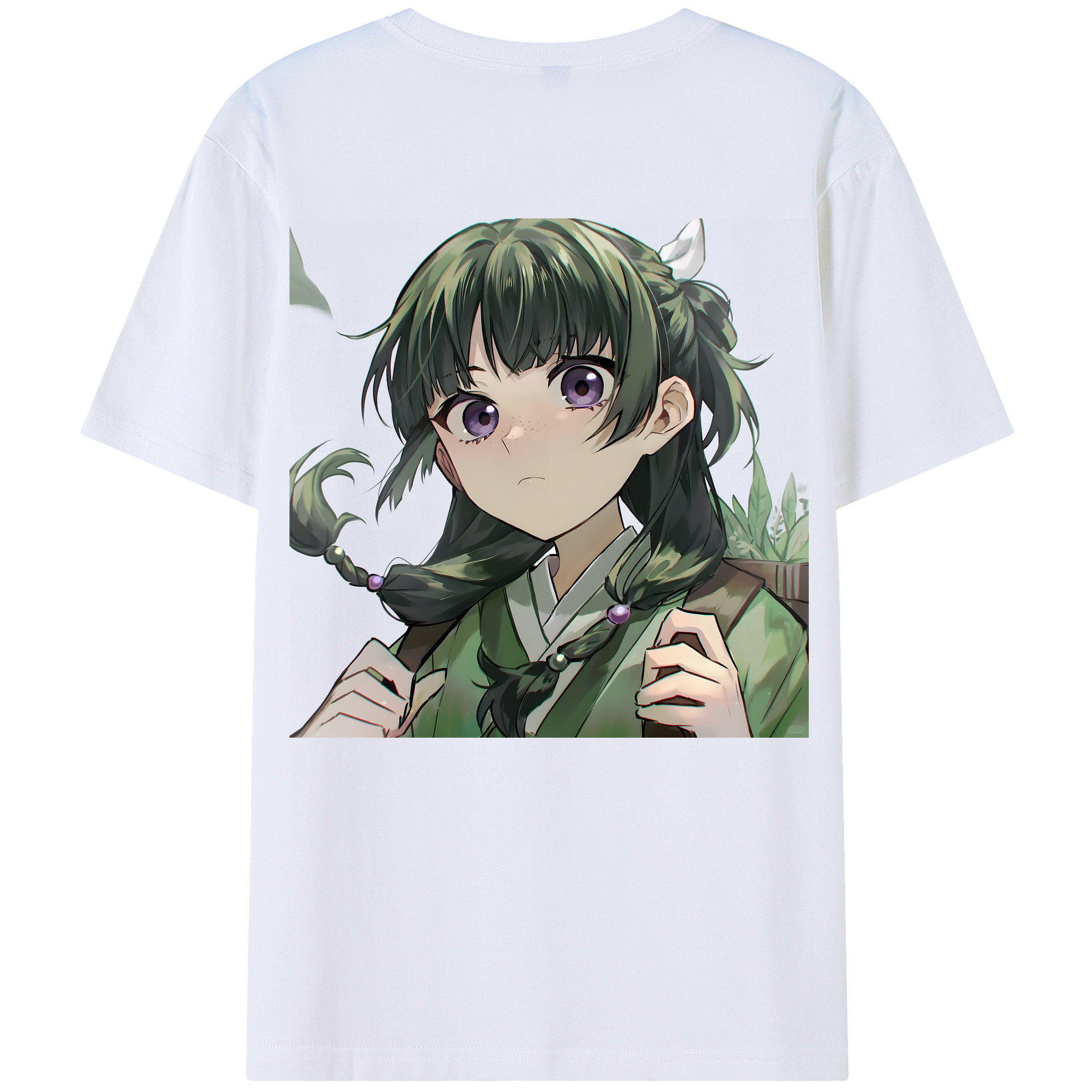 （画像用） 薬屋のひとりごと The Apothecary Diaries 綿100％半袖Tシャツ（背面プリント）